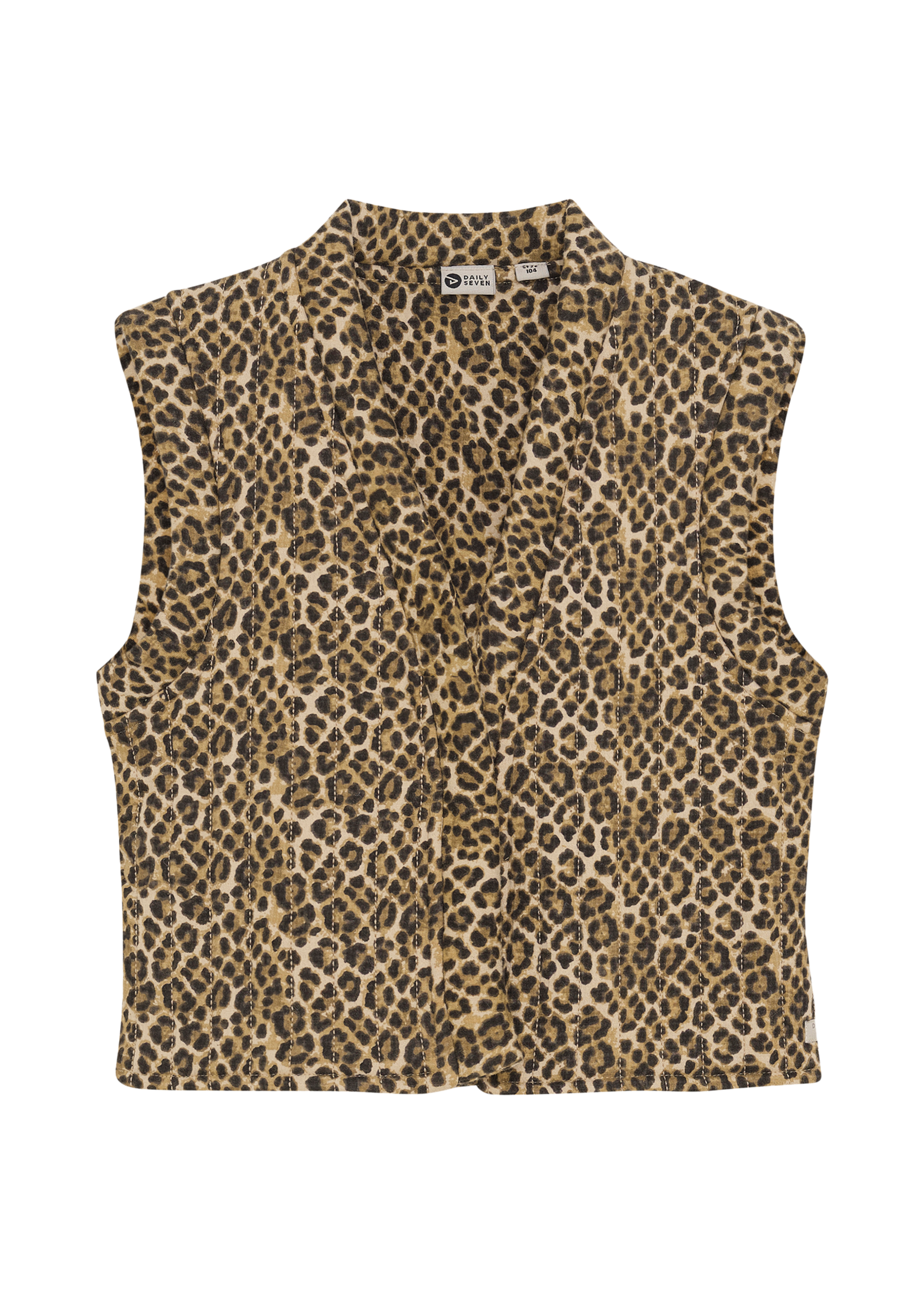 Daily 7 Padded Animal Gilet | Sand