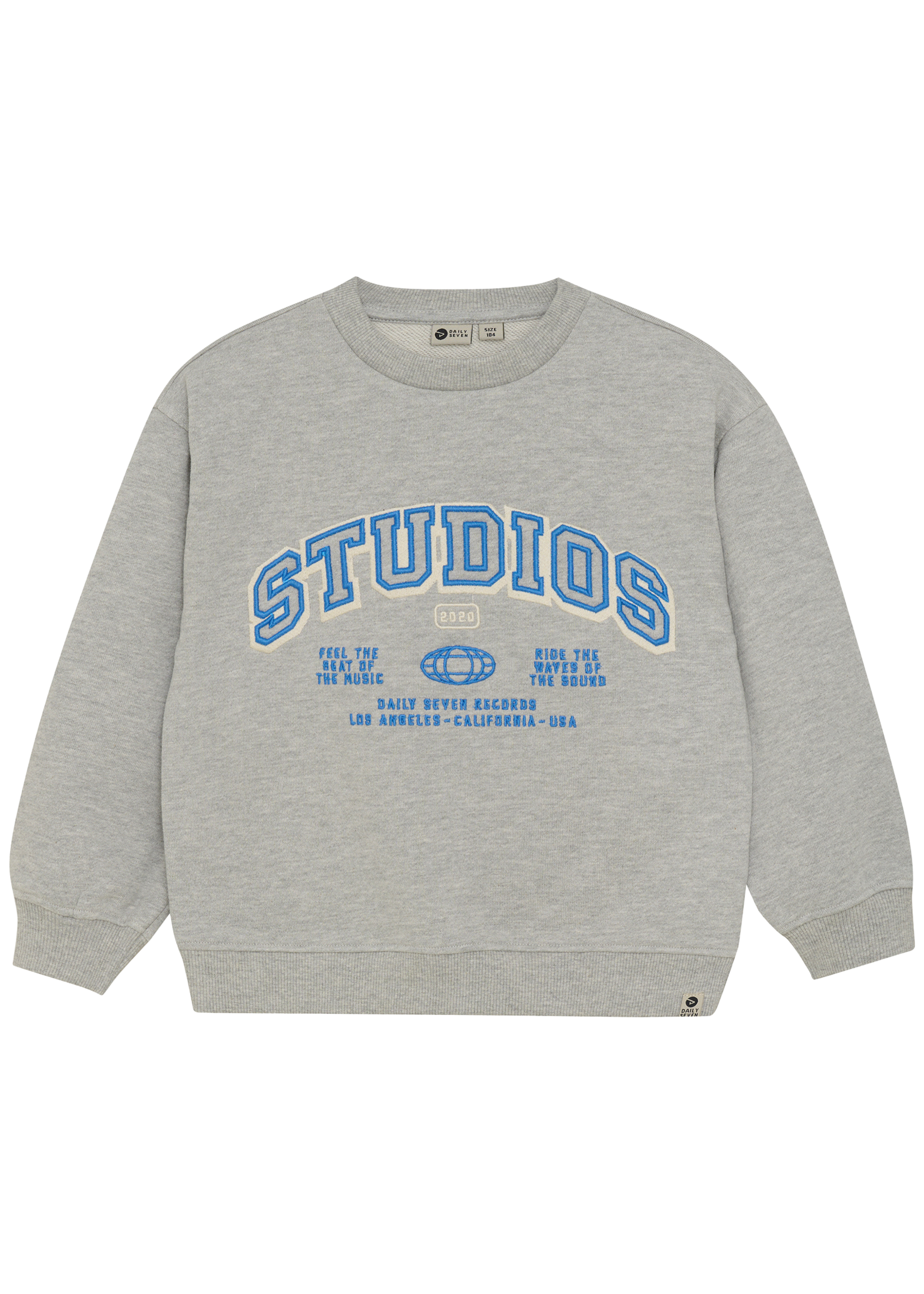 Daily 7 Oversized Sweater Artwork | Grey