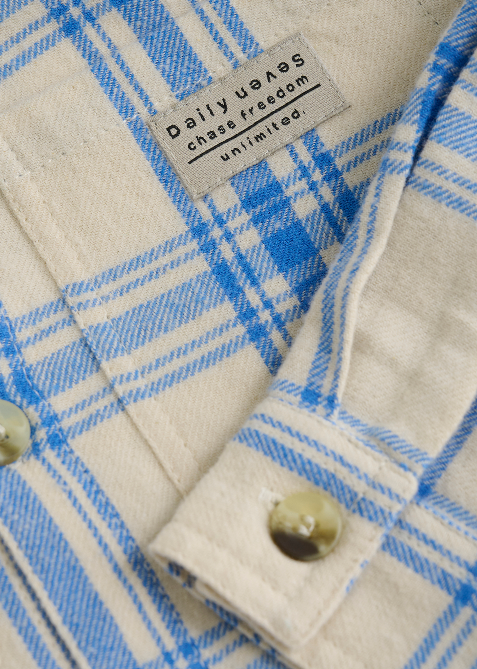 Daily 7 Shirt Check Print