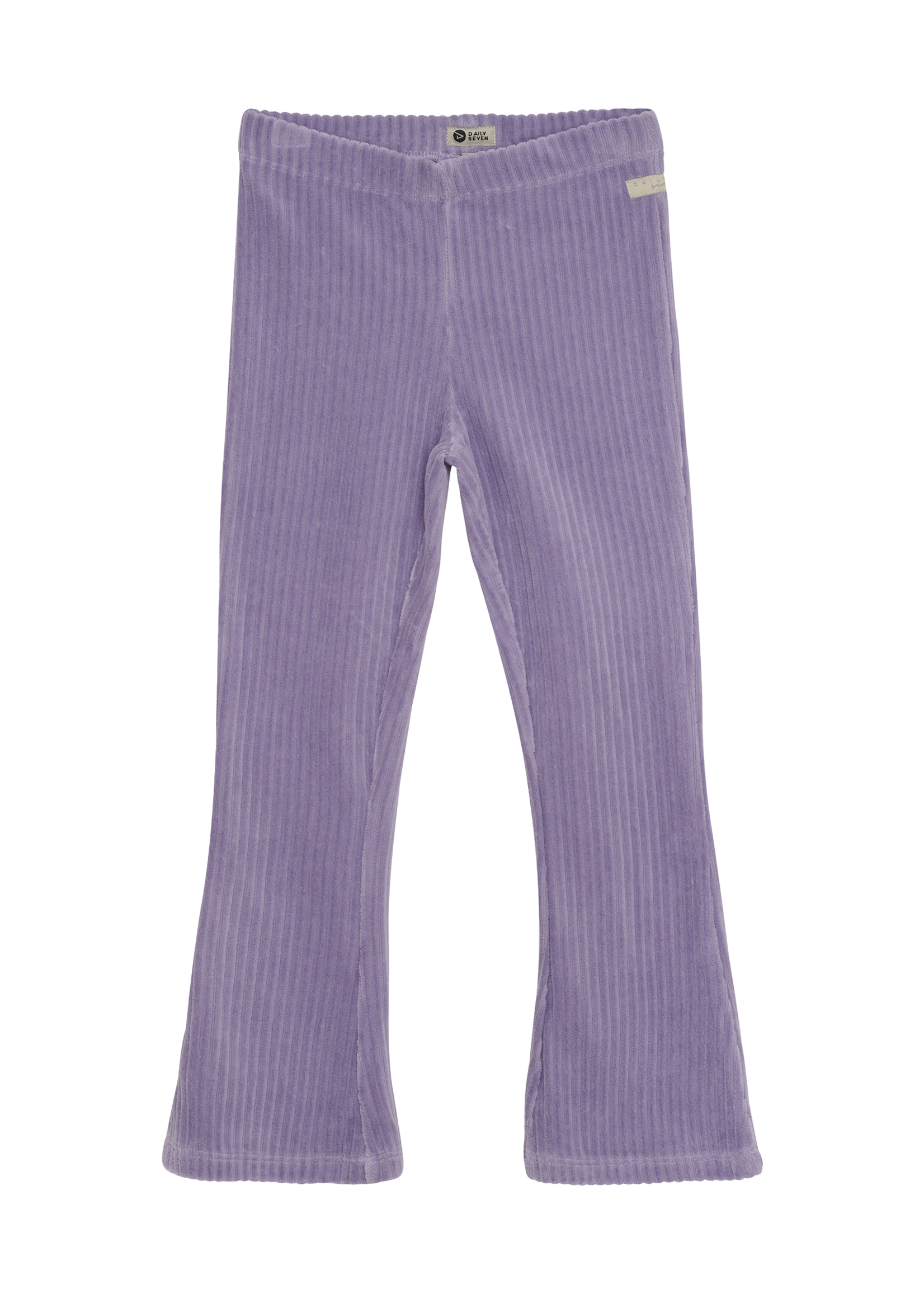 Daily 7 Flared Velvet Pants | Purple