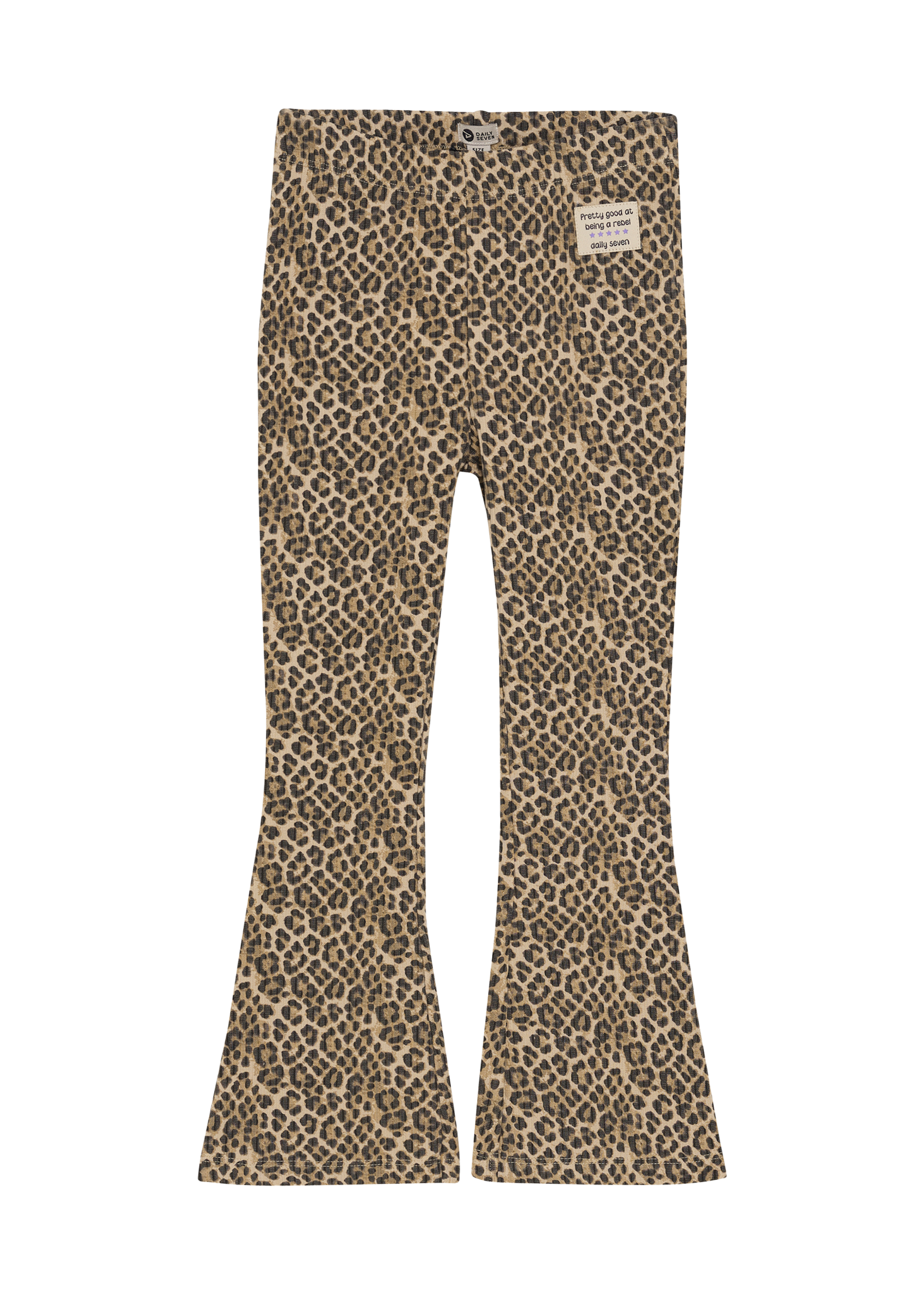 Daily 7 Animal Flared Pants | Sand