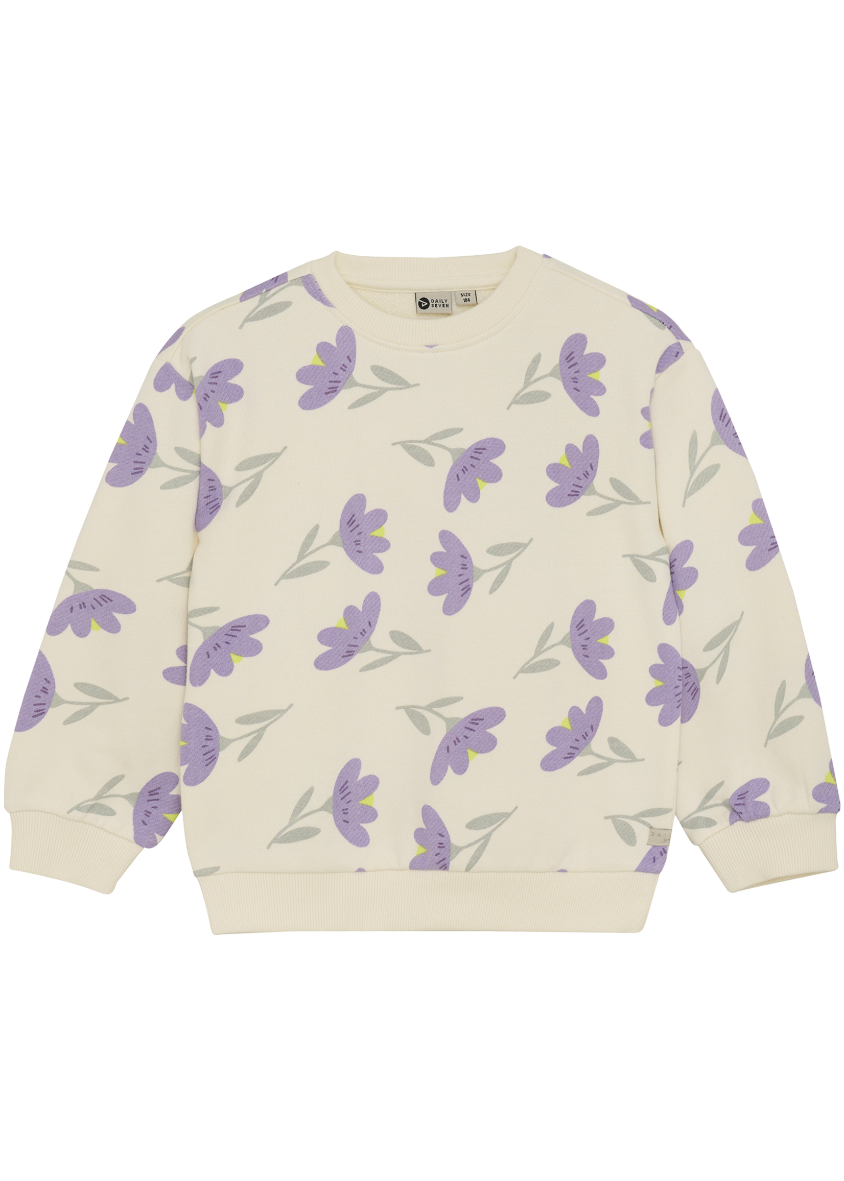 Daily 7 Sweater Flowers | White