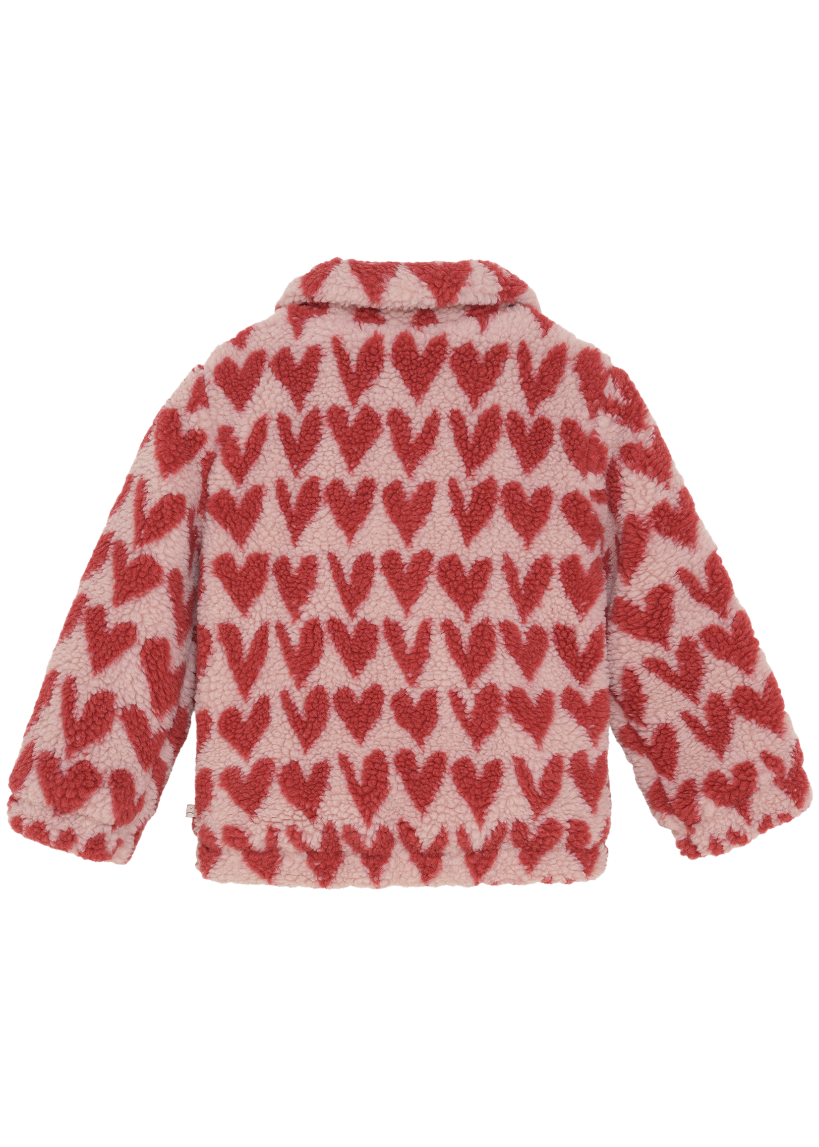 Daily 7 Teddy Jacket Heart | Pink
