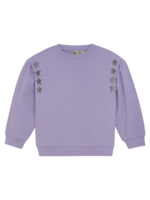 Daily 7 Sweater Embroidery Sleeve | Purple