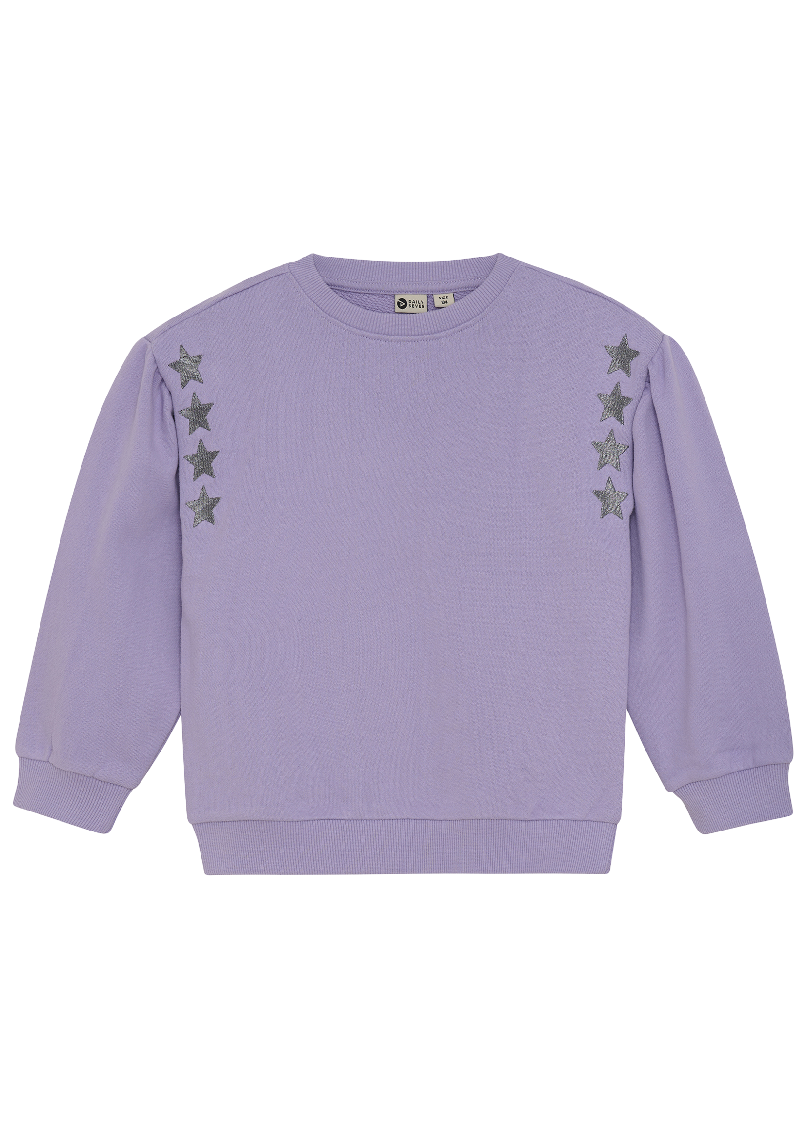 Daily 7 Sweater Embroidery Sleeve | Purple
