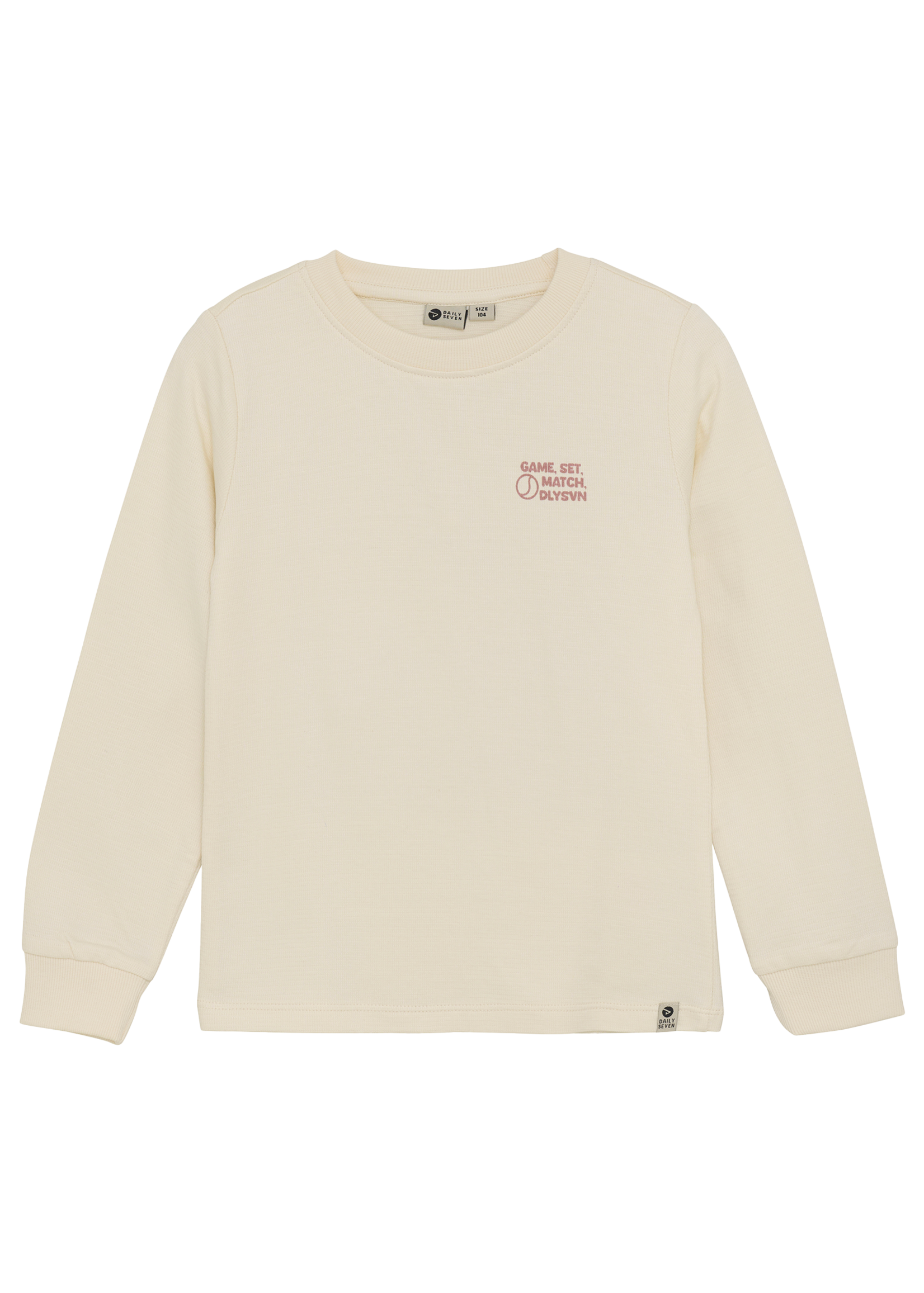 Daily 7 T-shirt Longsleeve Artwork | White