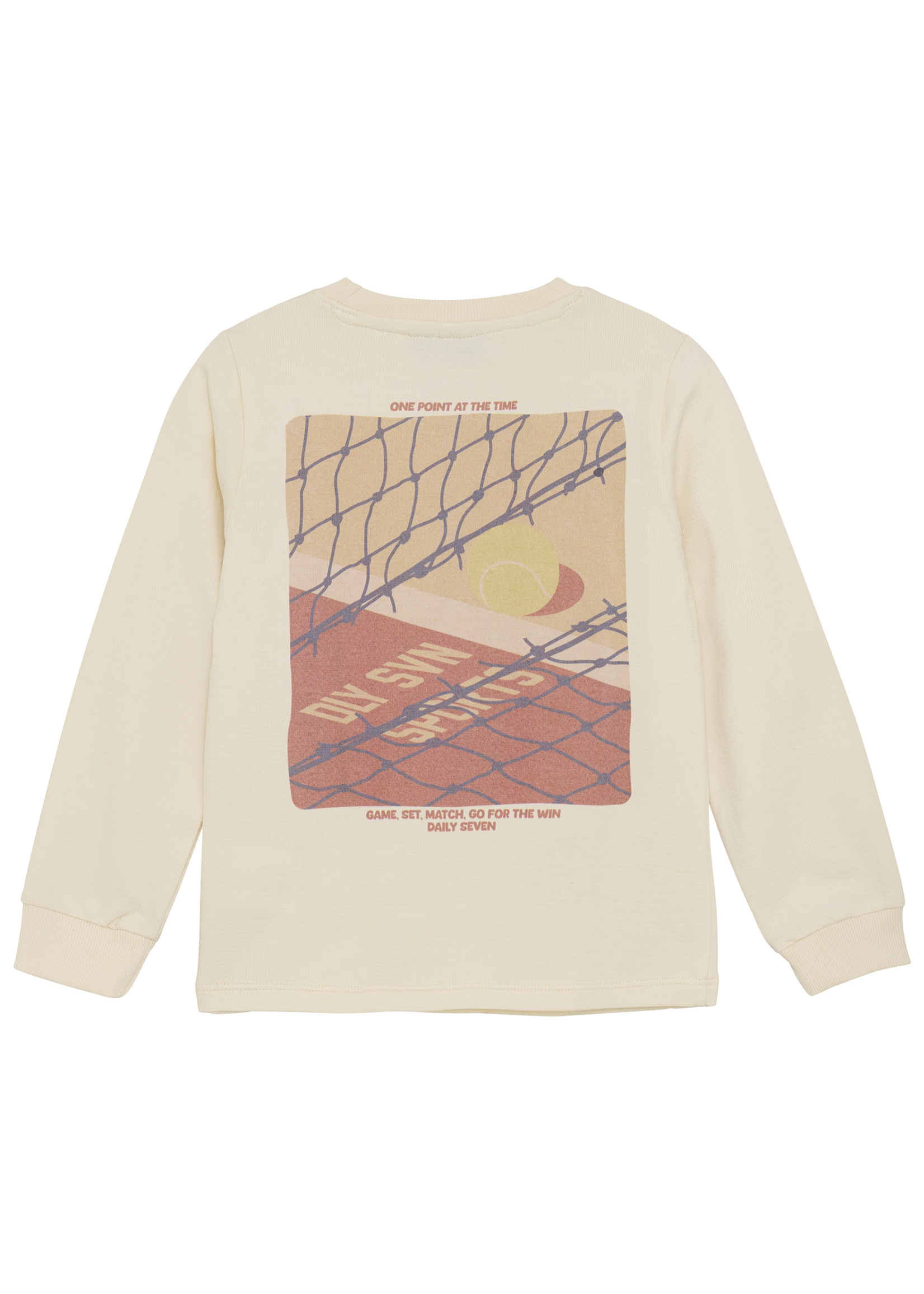 Daily 7 T-shirt Longsleeve Artwork | White