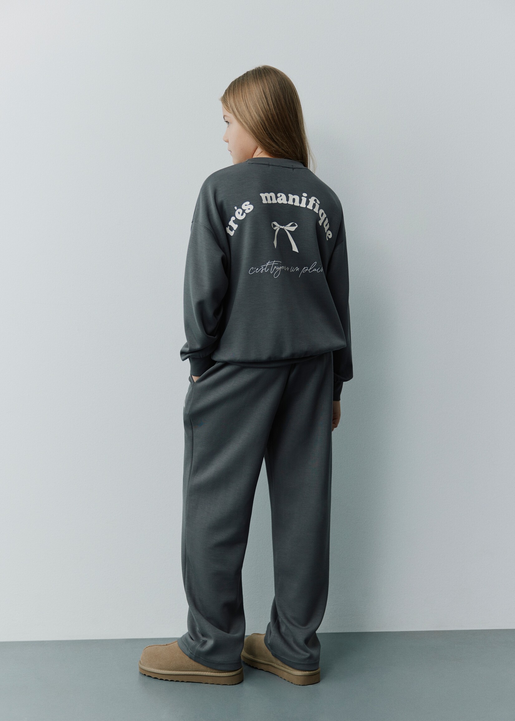 Sofie Schnoor Eli Sweatshirt | Charcoal Grey
