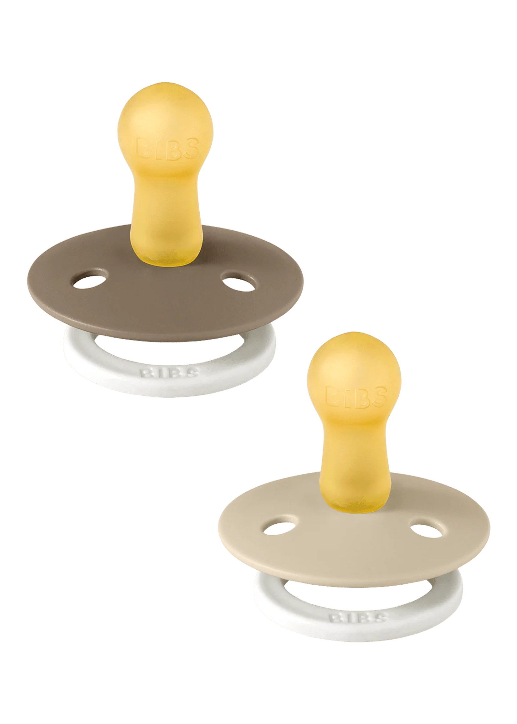 Bibs Glow 2 pack – Vanilla/Dark Oak