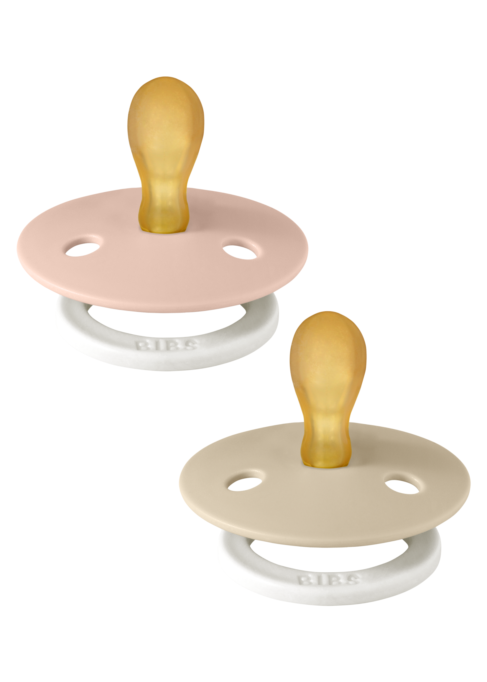 Bibs Glow 2 pack SYMMETRIC – Blush/Vanilla