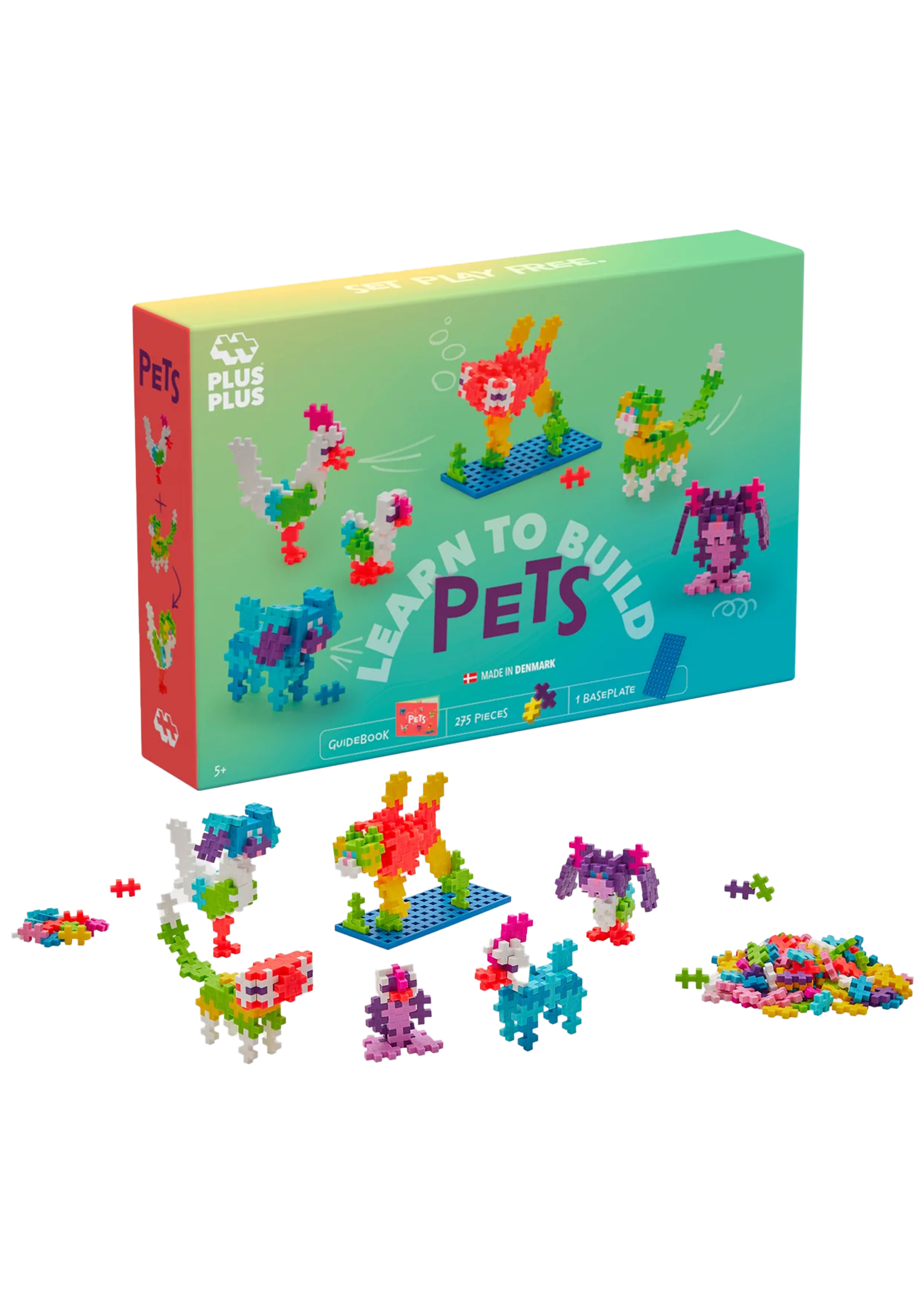 Plus-Plus Learn to Build M | Pets