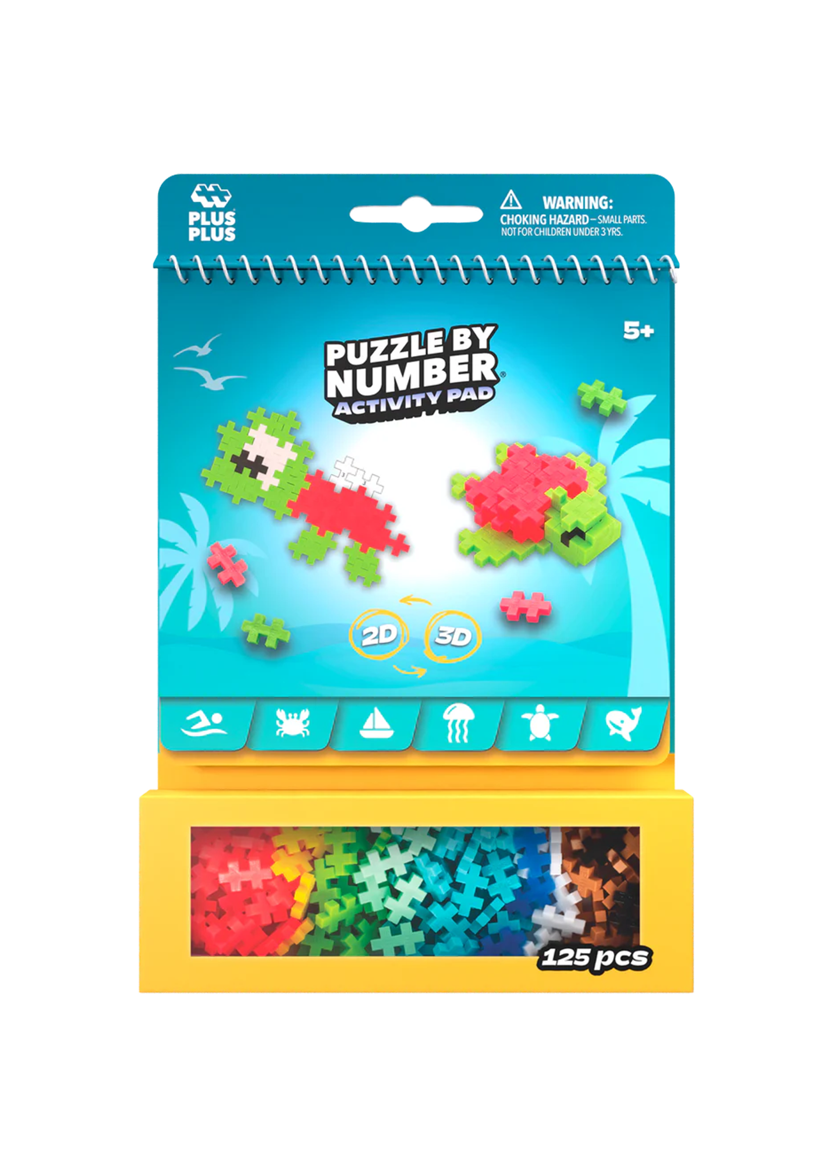 Plus-Plus Activity Pad | Oceaan