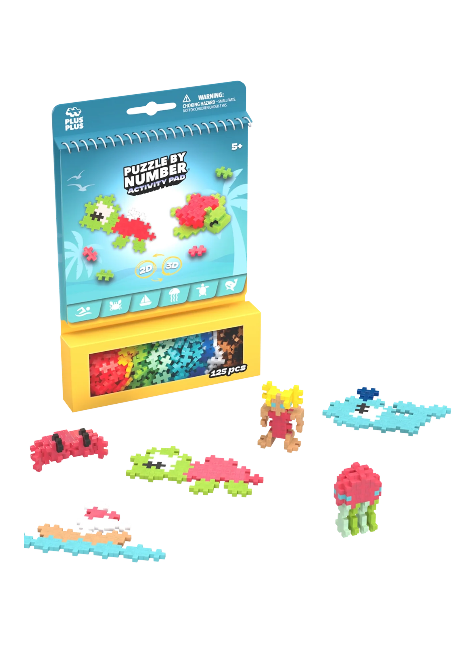 Plus-Plus Activity Pad | Oceaan