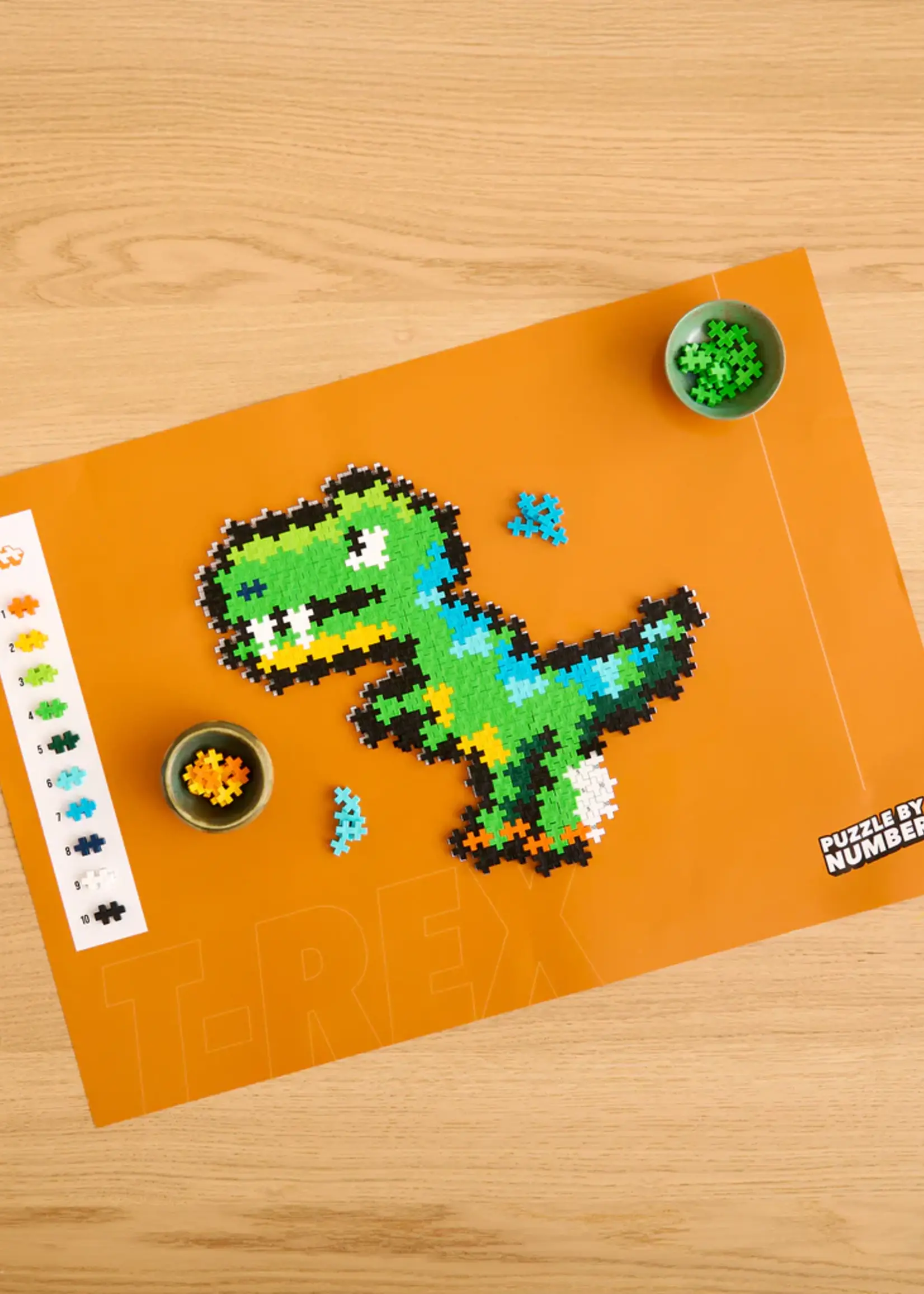 Plus-Plus Puzzle By Number | T-Rex