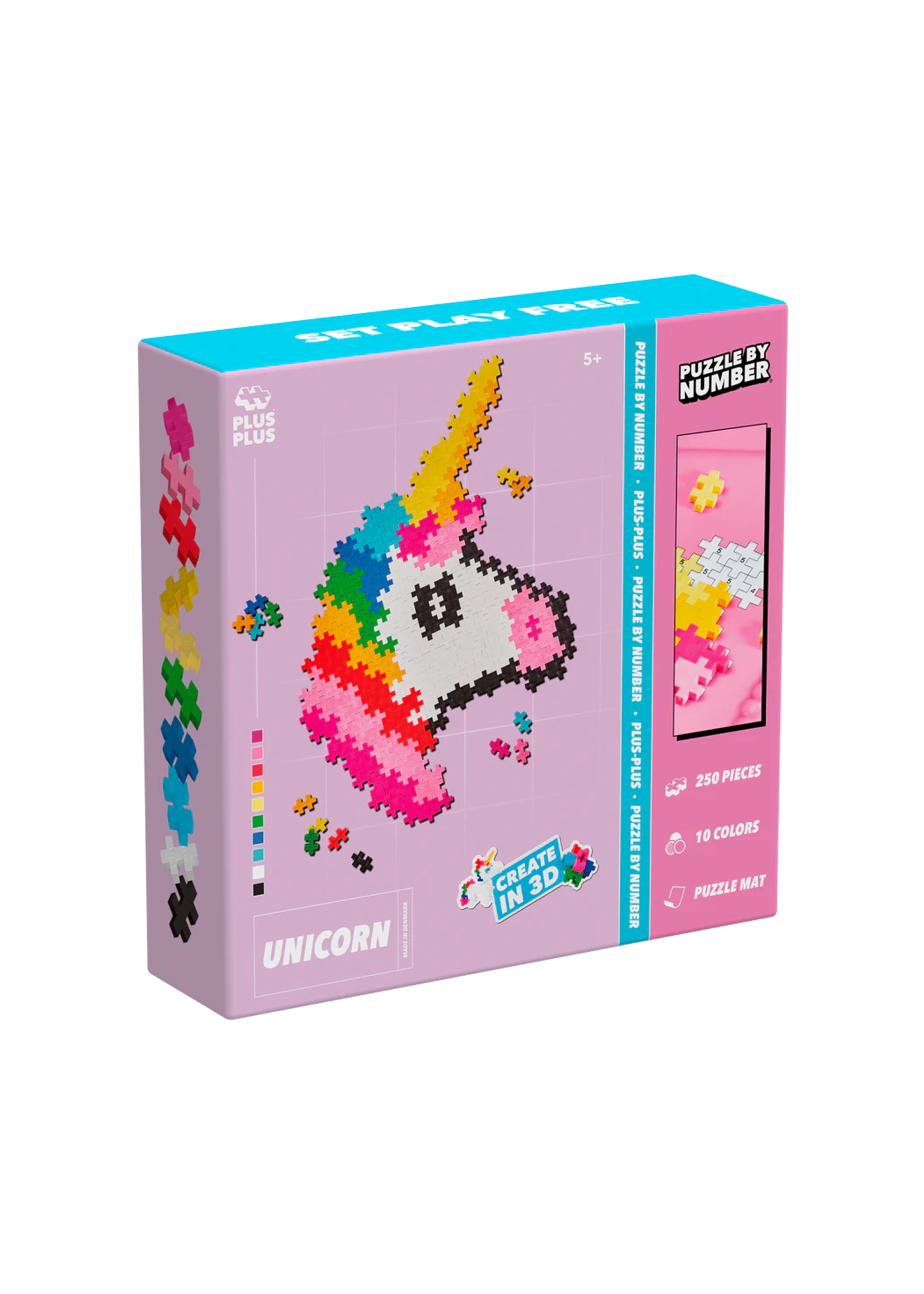 Plus-Plus Puzzle by Number | Unicorn