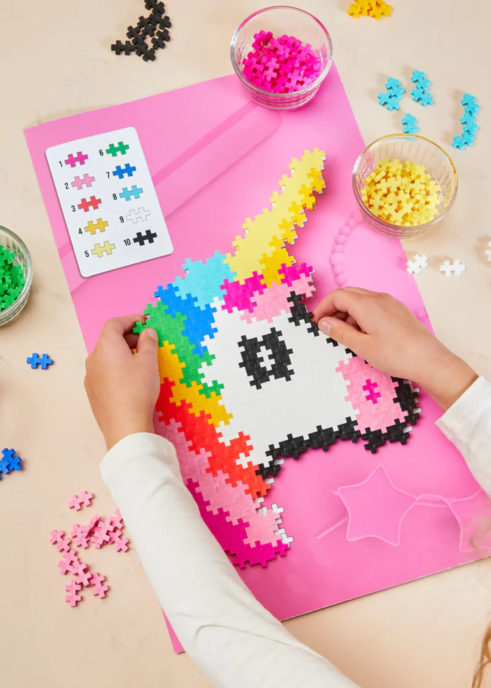 Plus-Plus Puzzle by Number | Unicorn