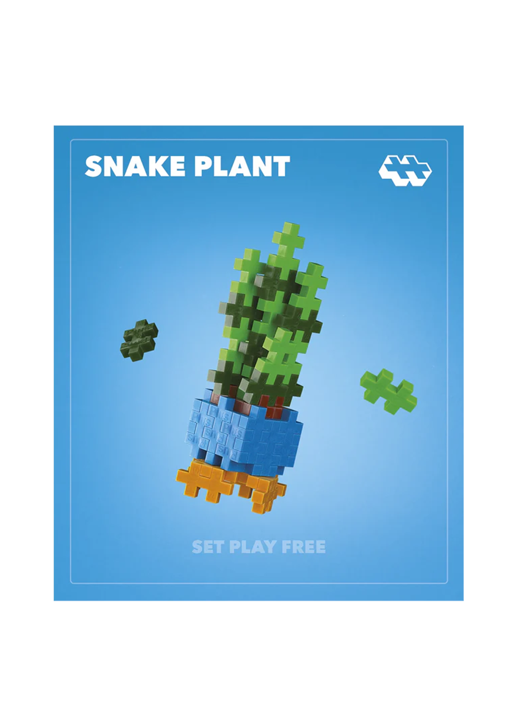 Plus-Plus Plant Packs - Snake Plant