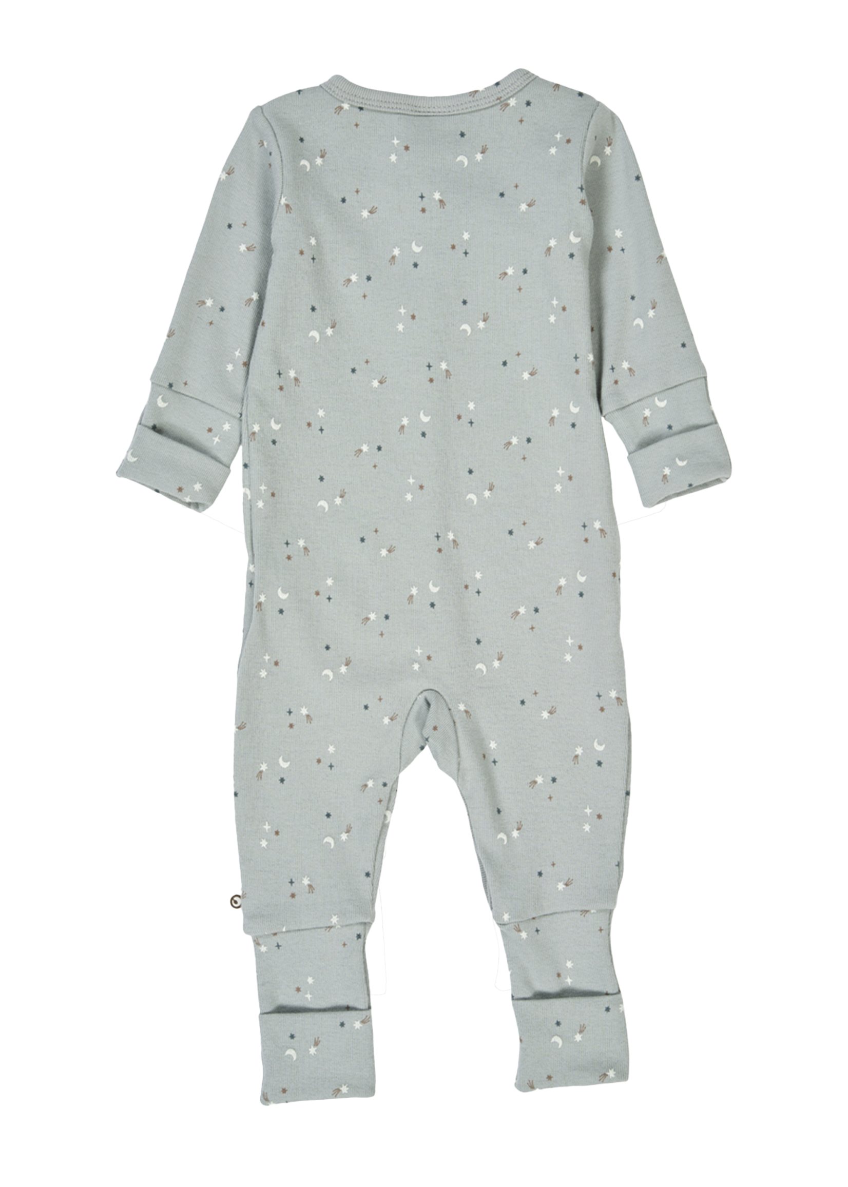 Müsli Stars bodysuit | Jasmin blue/ Walnut/ Stormy blue