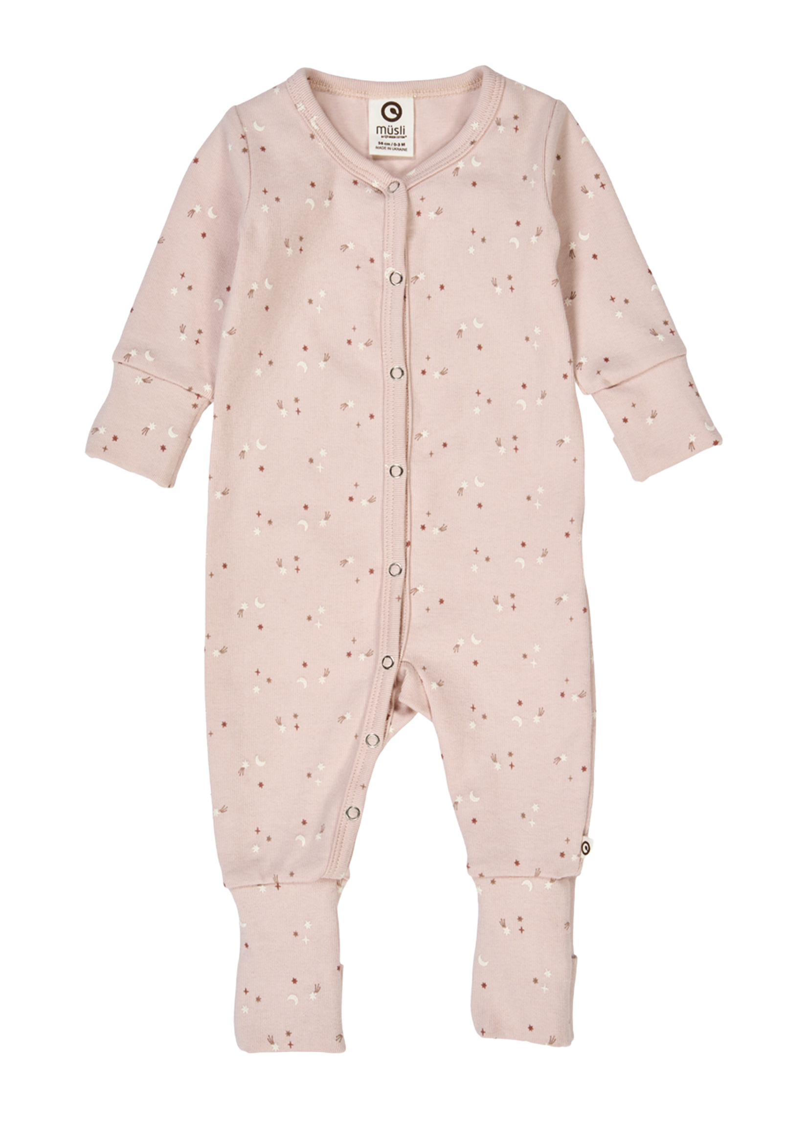 Müsli Stars bodysuit | Nightingale/ Walnut/ Daydream