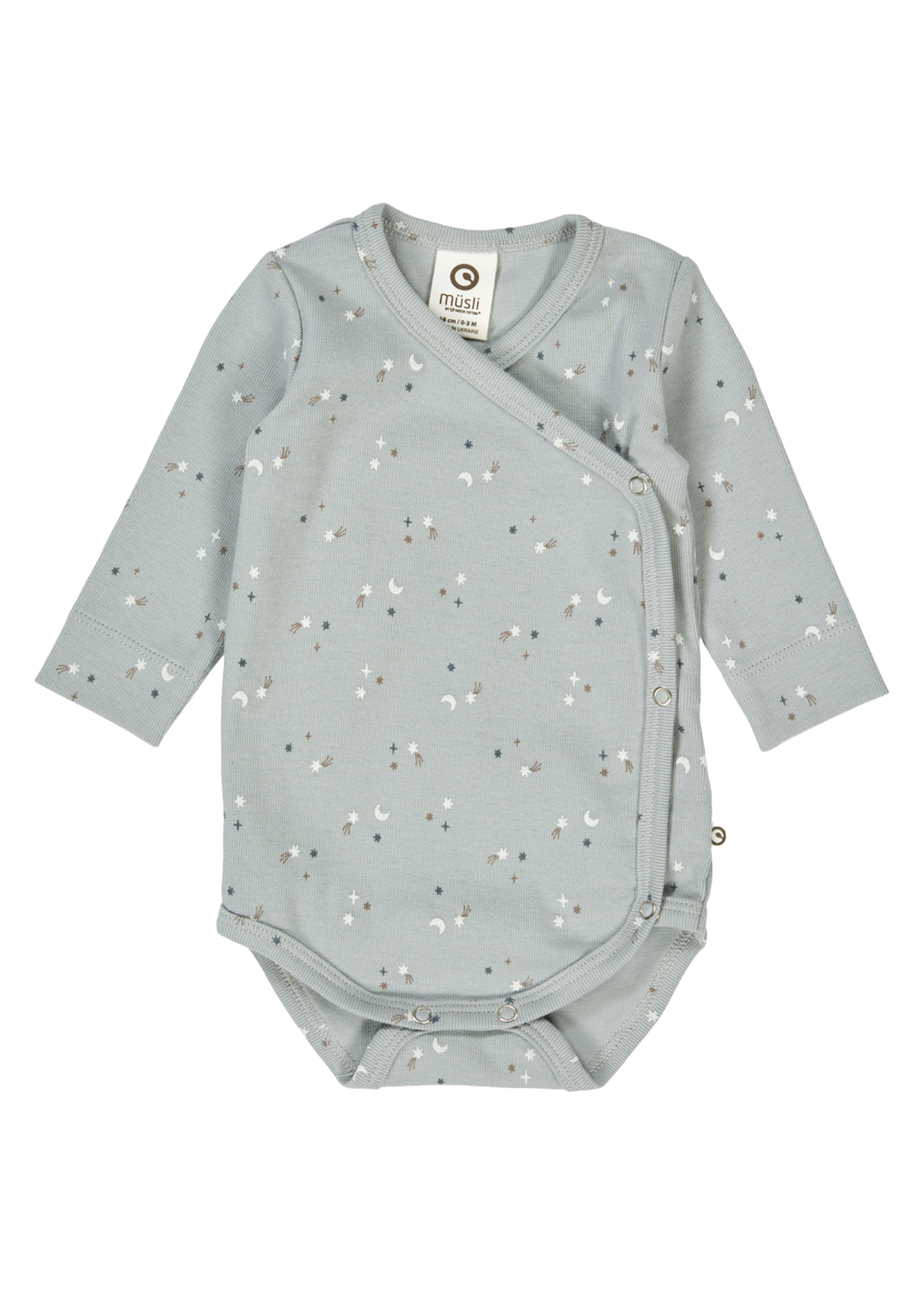 Müsli Stars body | Jasmin blue/ Walnut/ Stormy blue