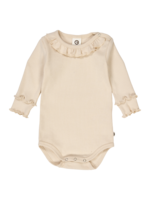 Müsli Cozy me rib frill collar | Oak