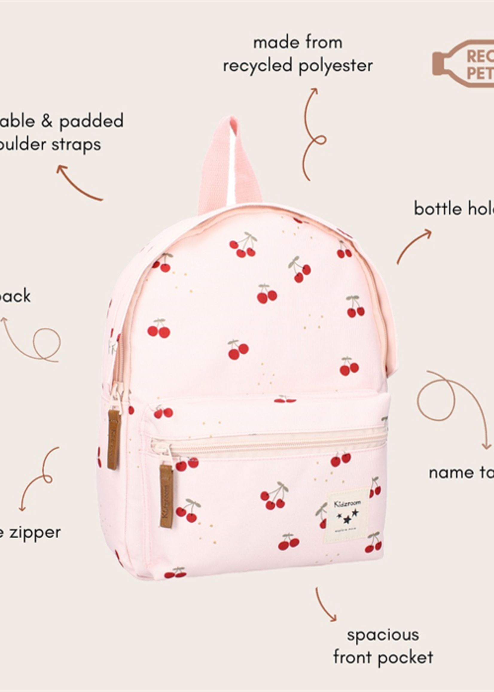 Kidzroom Rugzak paris secret garden