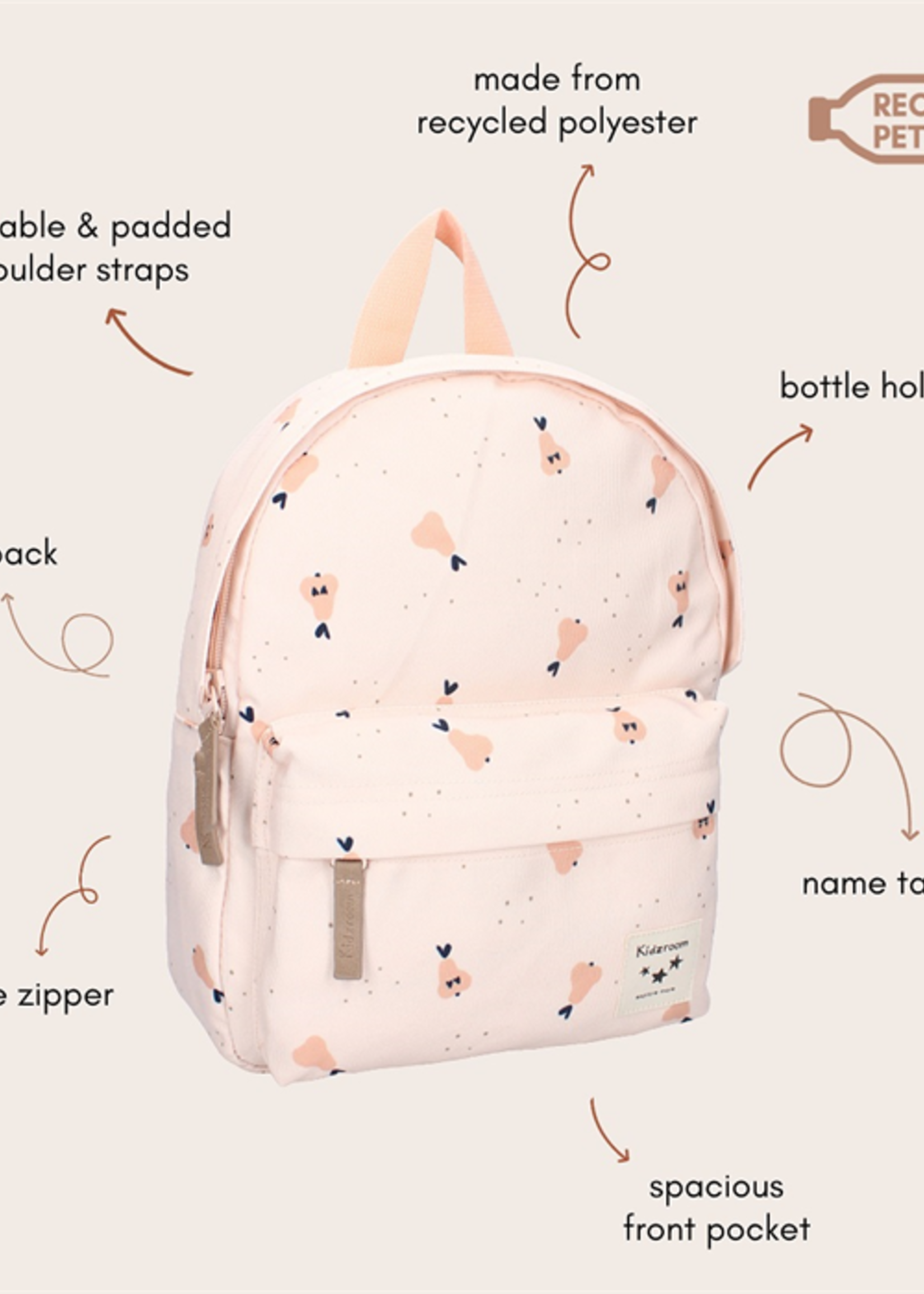 Kidzroom Rugzak paris perfect picnic