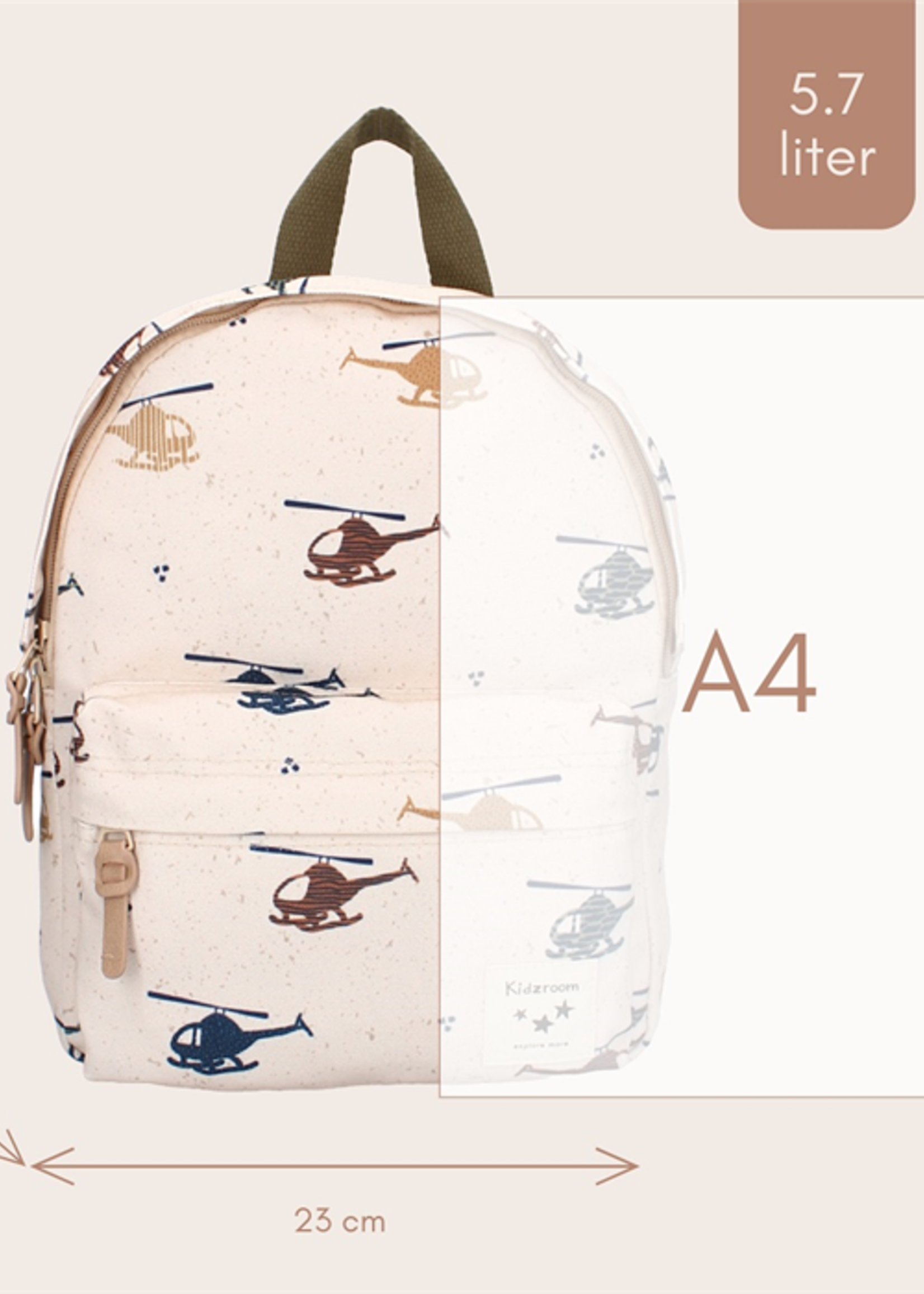 Kidzroom Rugzak paris sweet cuddles