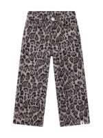 Alix Mini kids woven wide leg jaguar denim pants