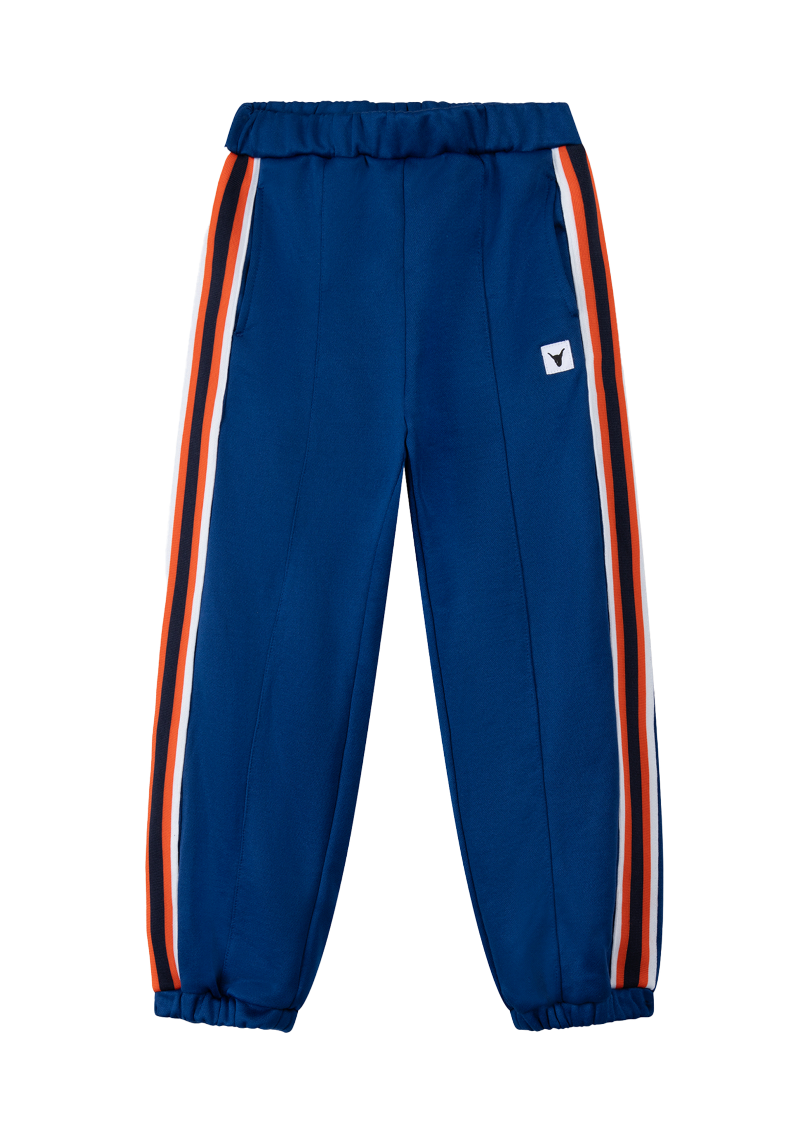 Alix Mini kids knitted jogging pants | intense blue