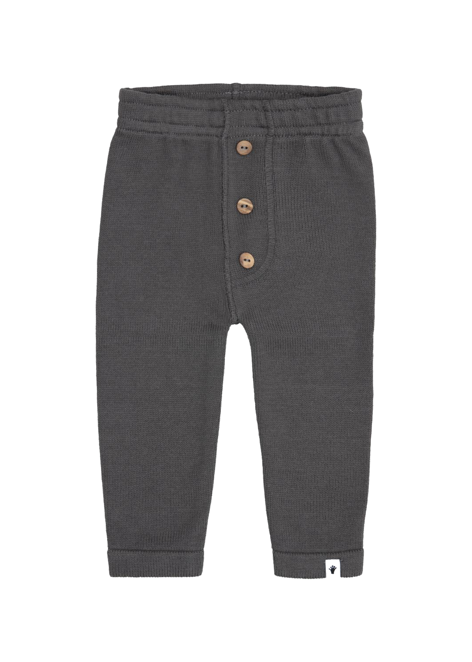 Klein Baby Knitted Trouser Buttons Grey
