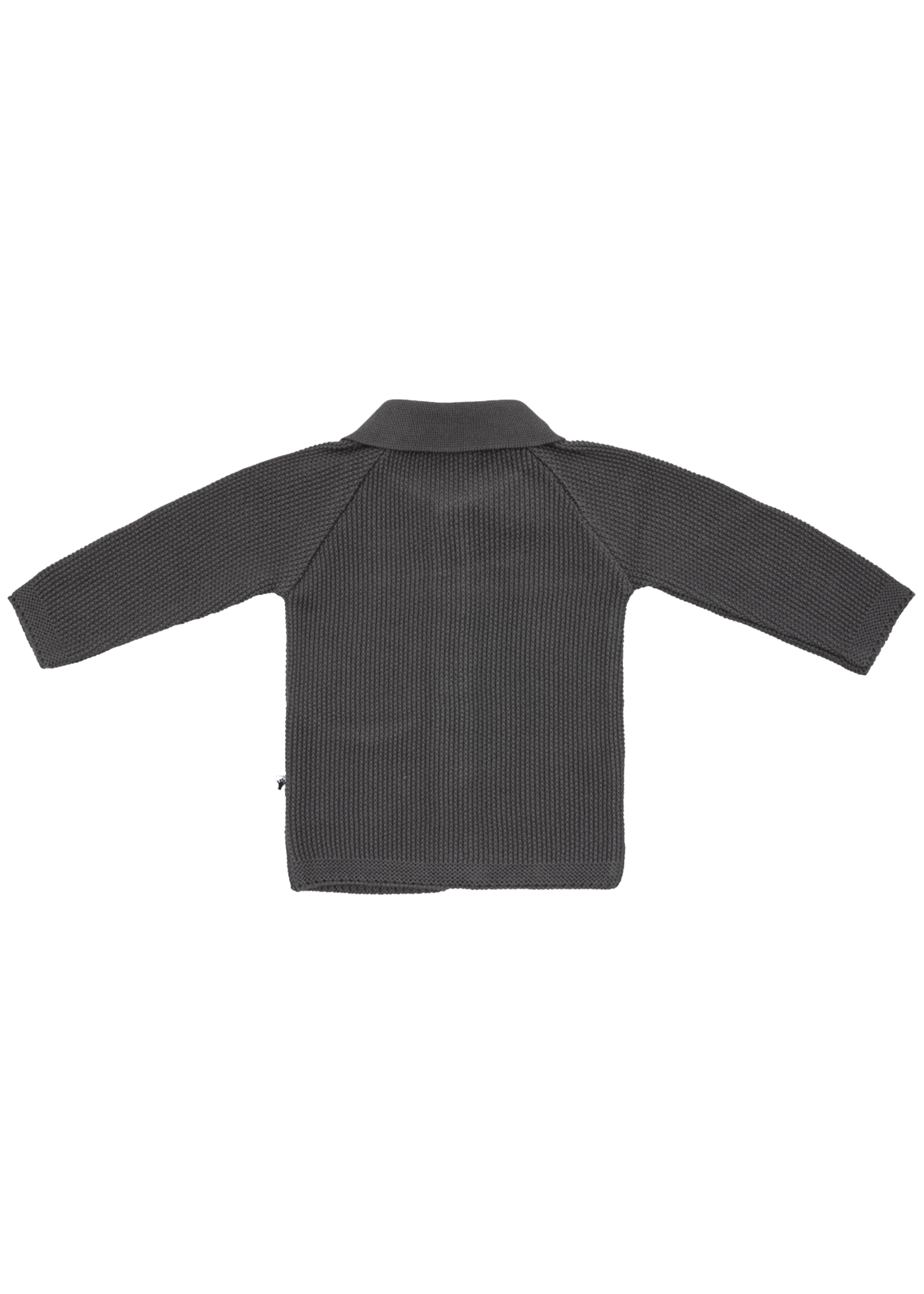 Klein Baby Cardigan Polo Knit Grey