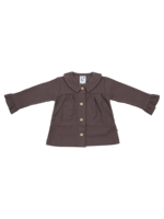 Klein Baby Cardigan Collar Rib Purple
