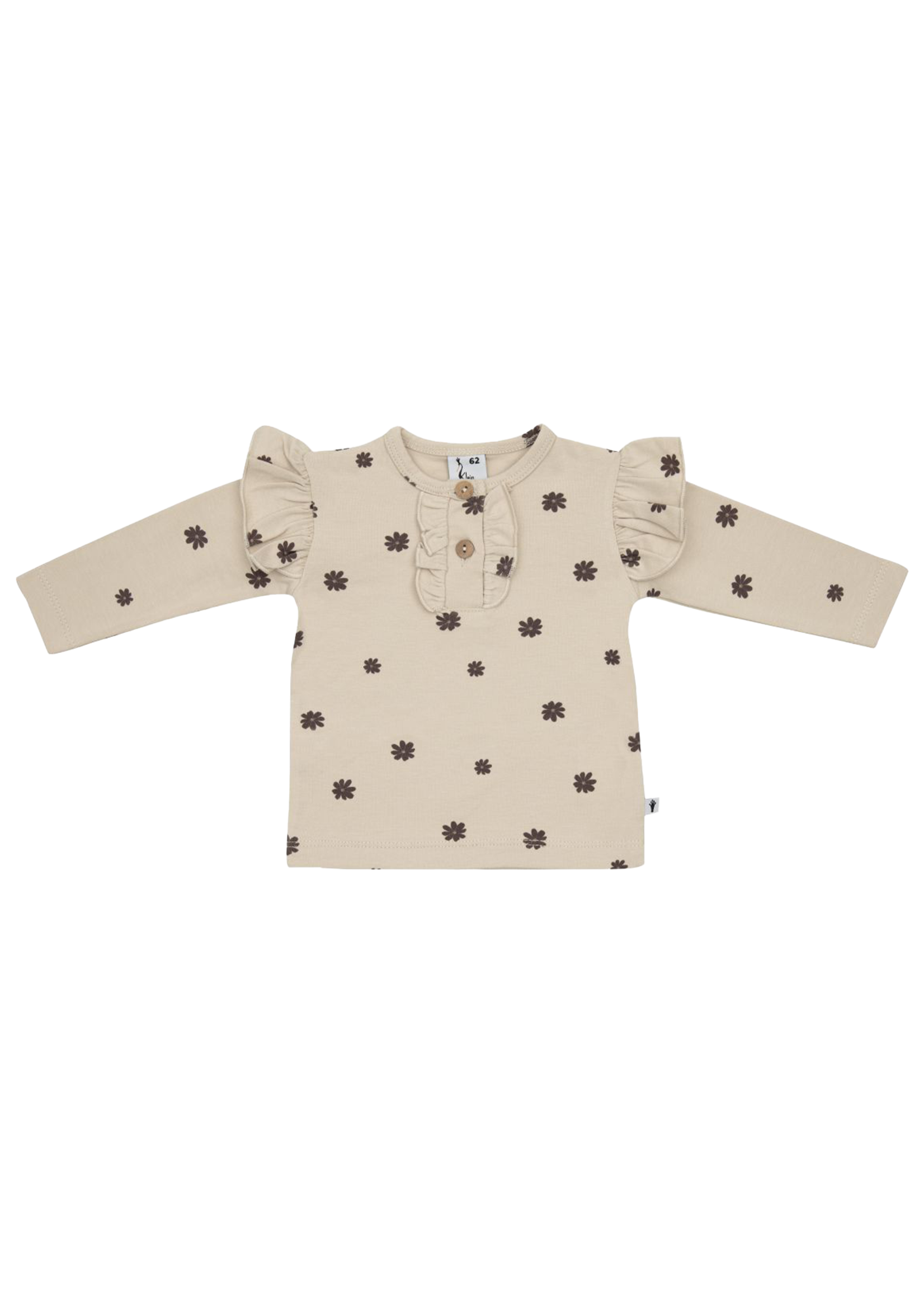 Klein Baby Shirt Ruffle AOP Flower