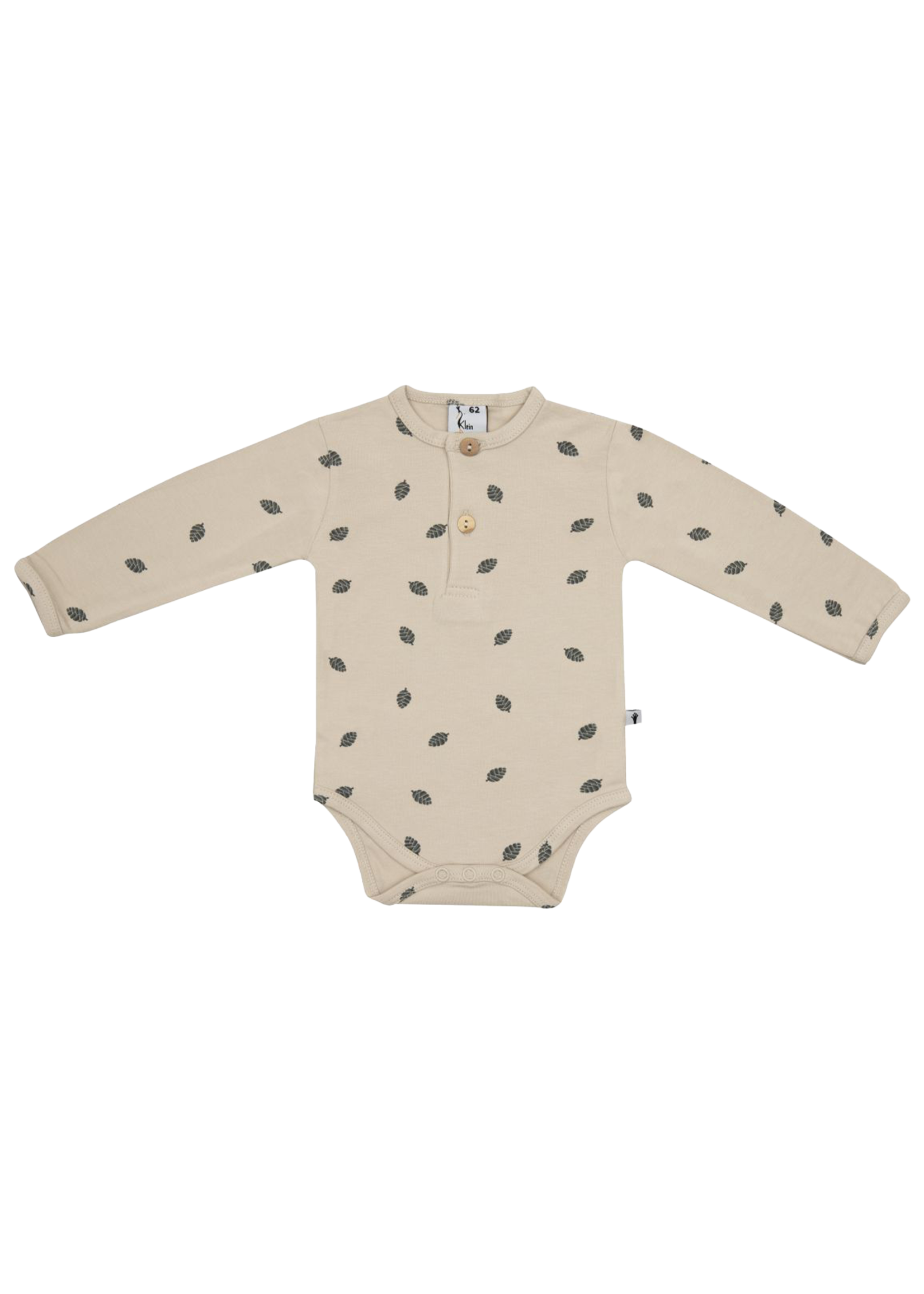 Klein Baby Body Buttons AOP Pinecone