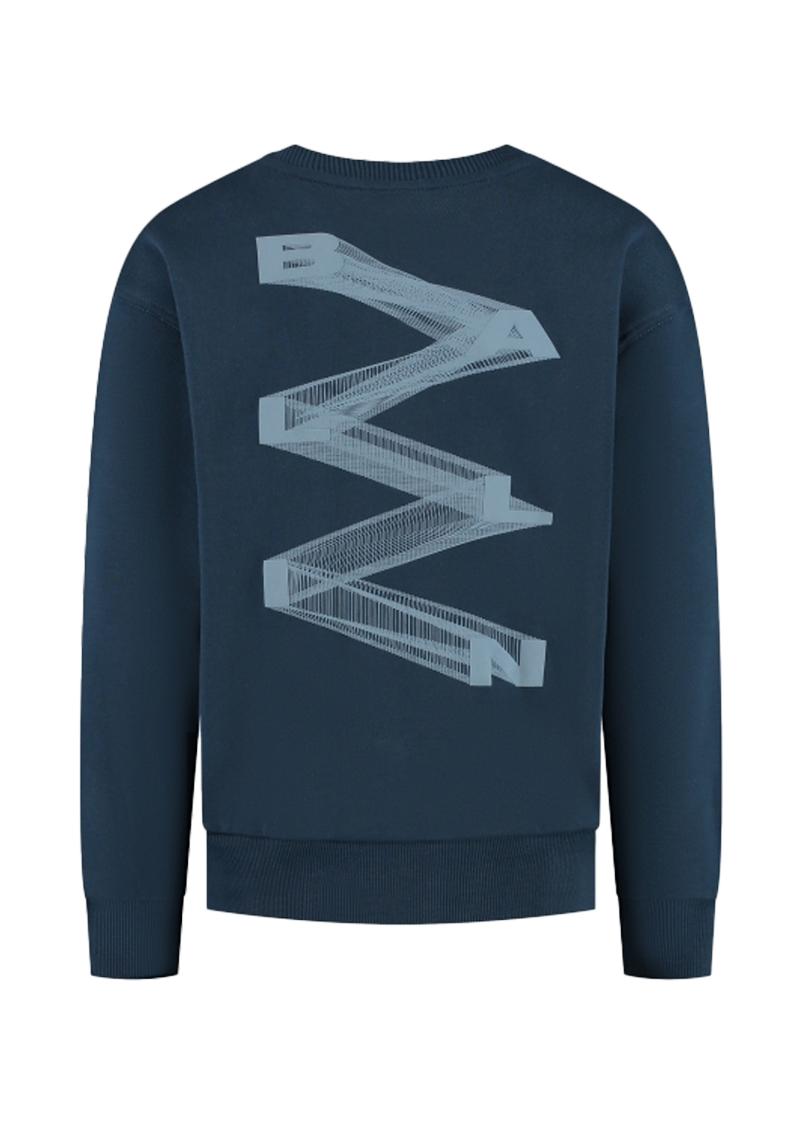 Ballin Junior ZigZag Logo Sweater | Navy