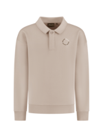 Ballin Junior Circle logo Polo Sweater | Taupe
