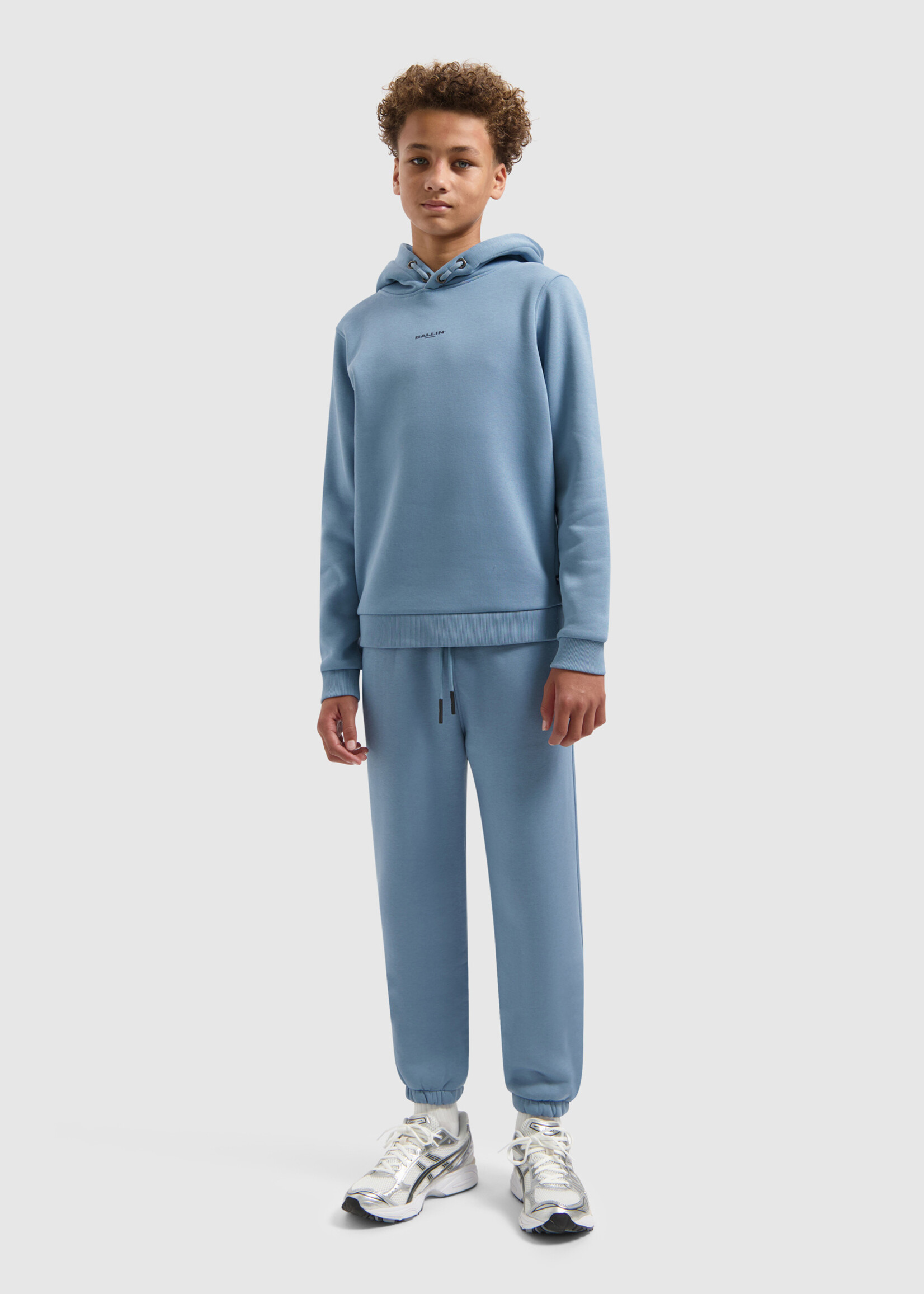 Ballin Junior Sweatpants | Mid Blue Grey