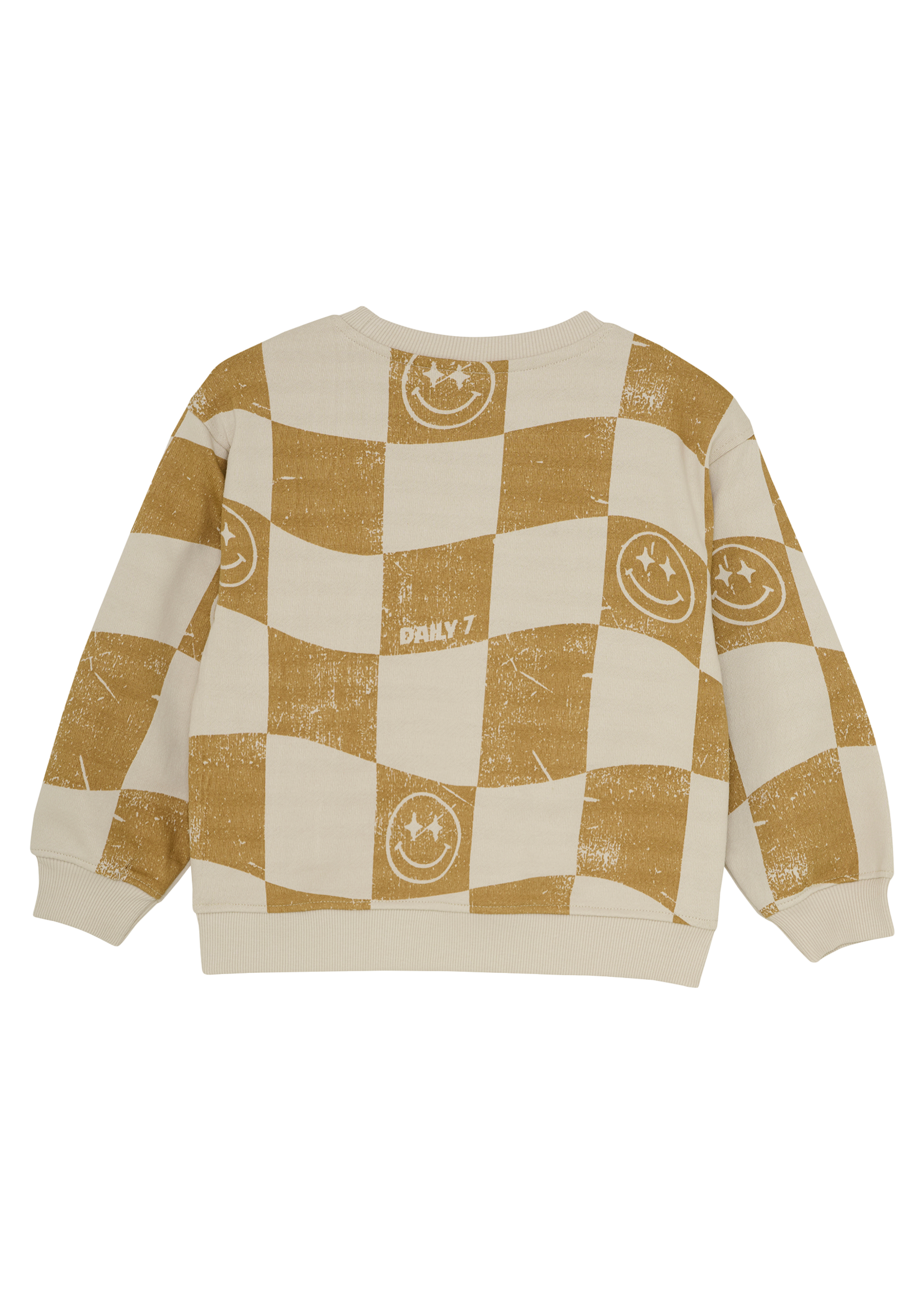 Daily 7 Oversized Sweater Alloverprint | Sand