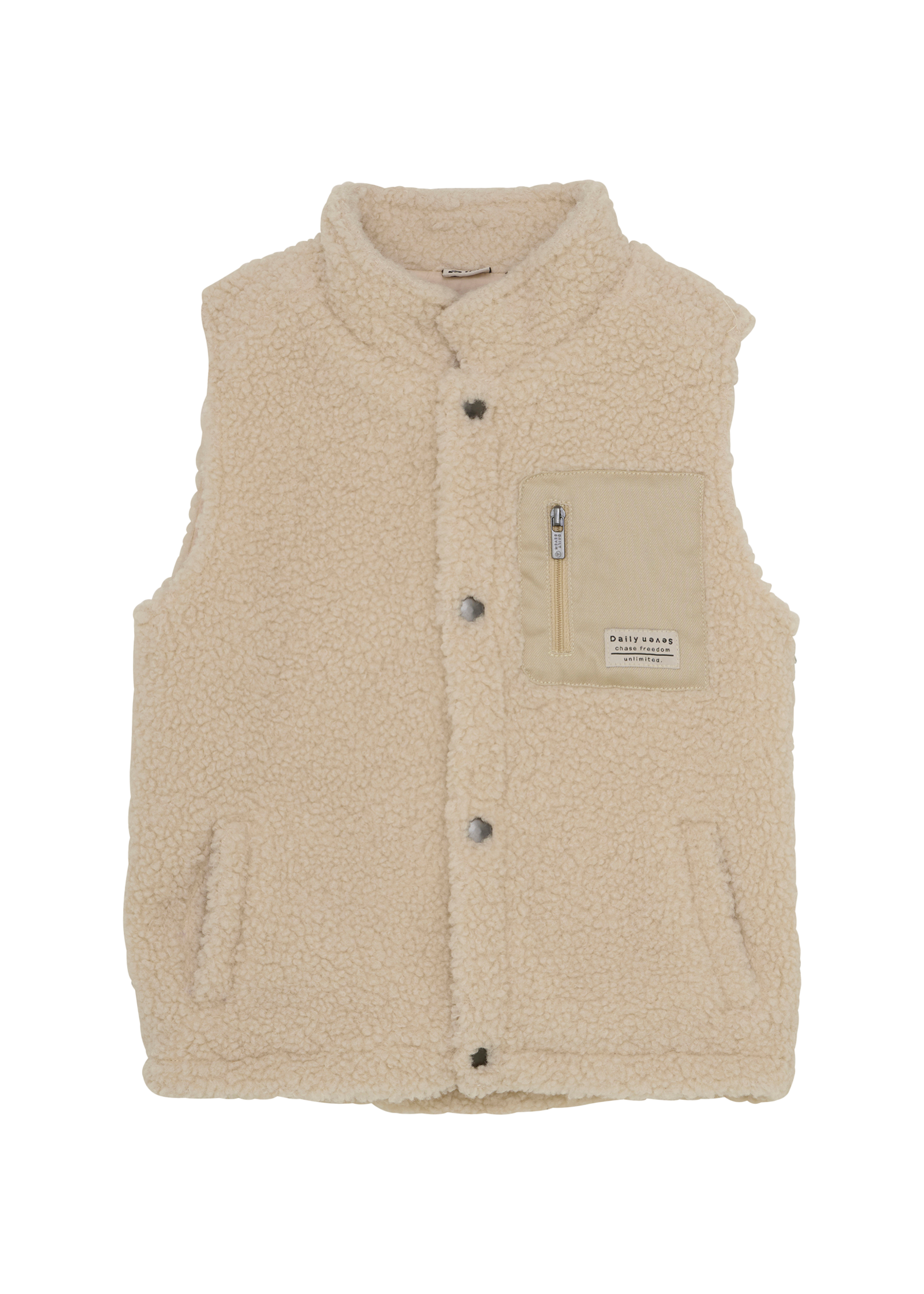 Daily 7 Bodywarmer Teddy | Sand