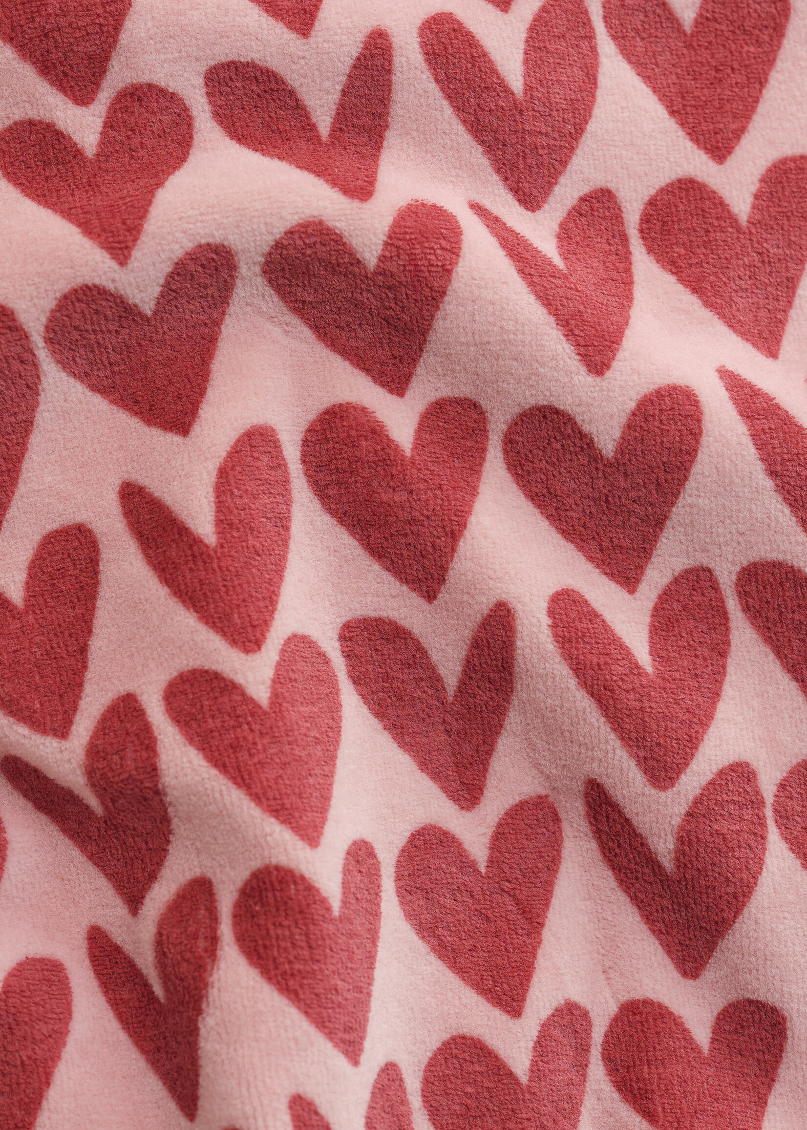 Daily 7 Sweater Heart Print | Pink