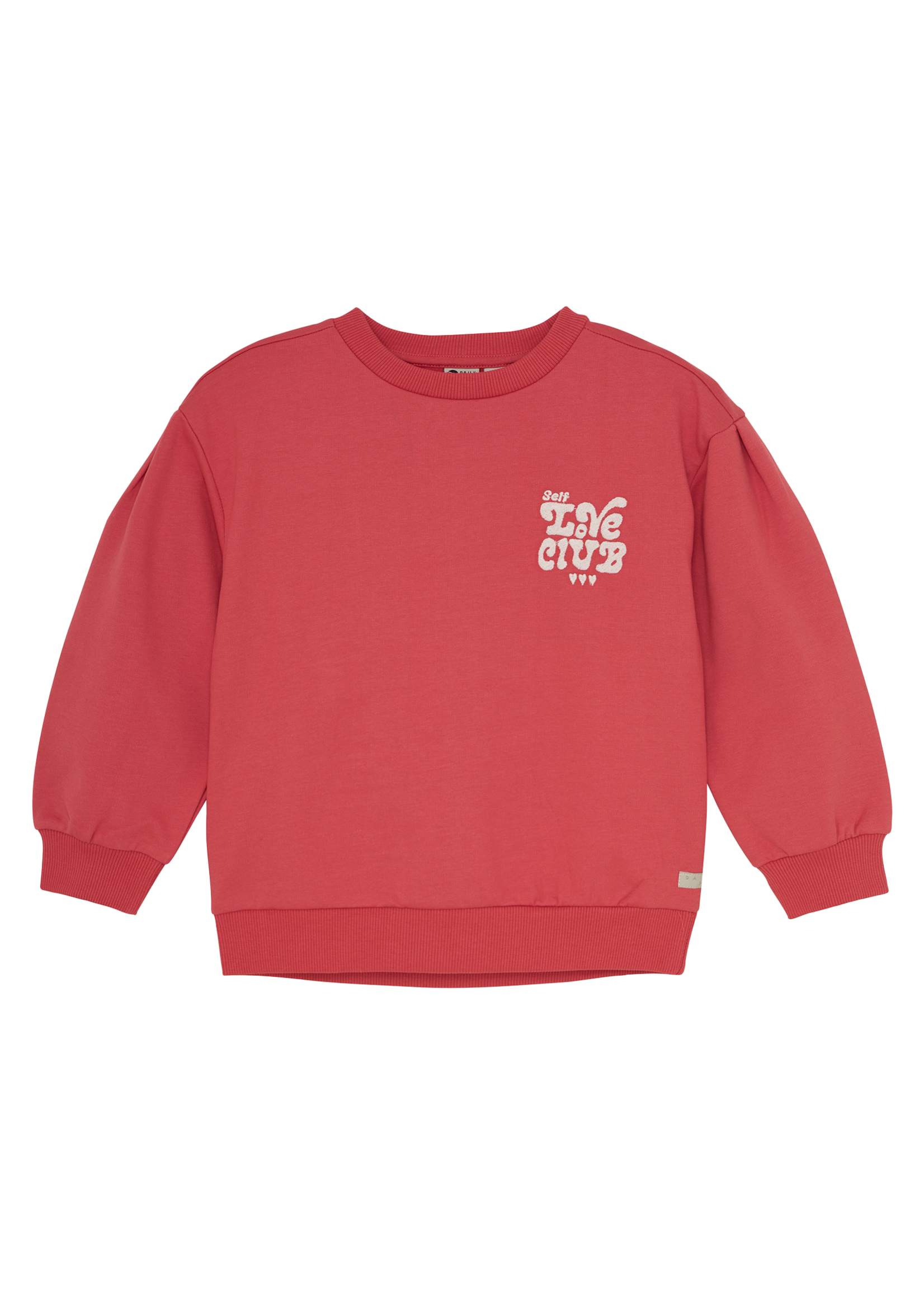 Daily 7 Sweater Brushed Print | Red
