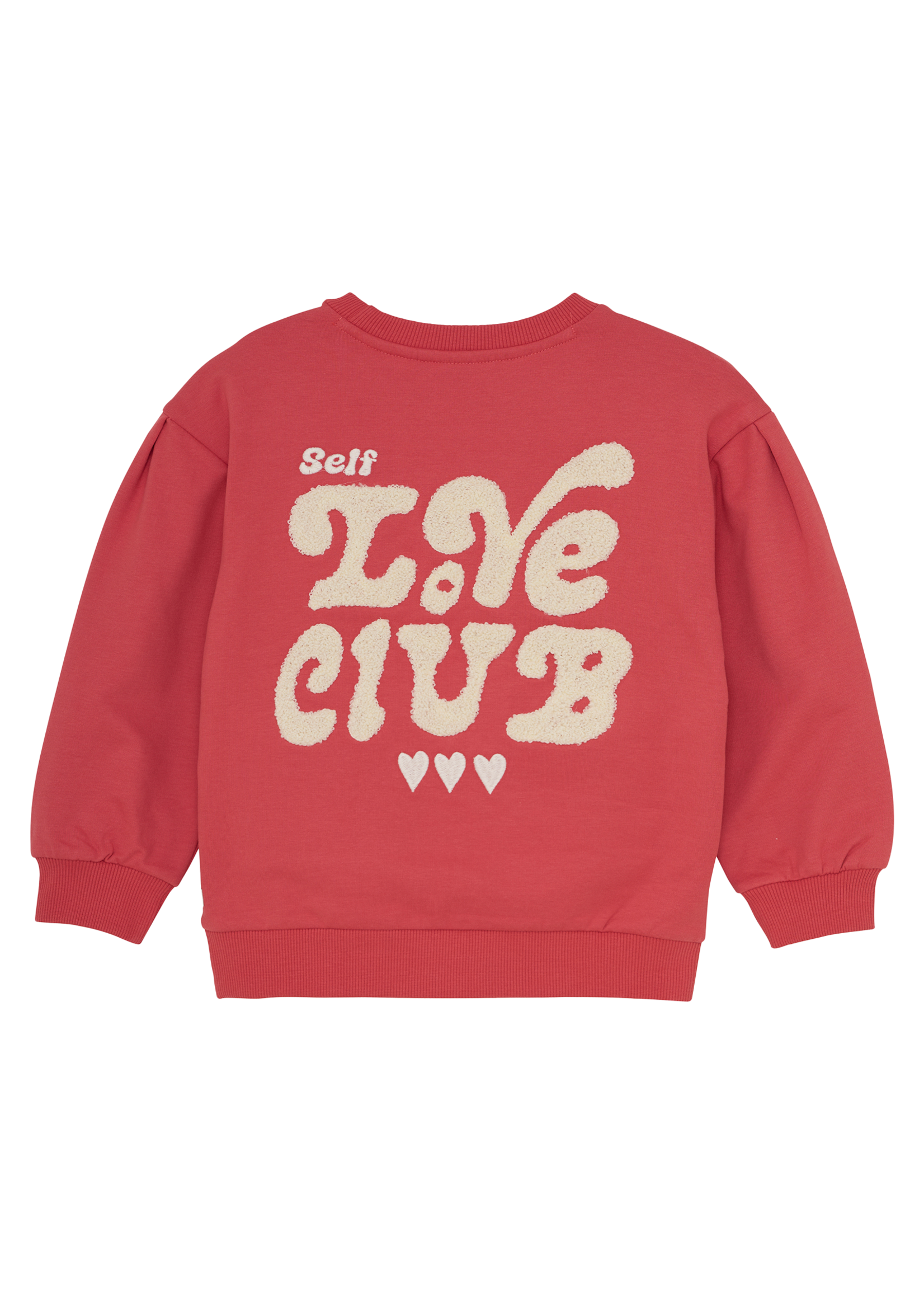Daily 7 Sweater Brushed Print | Red