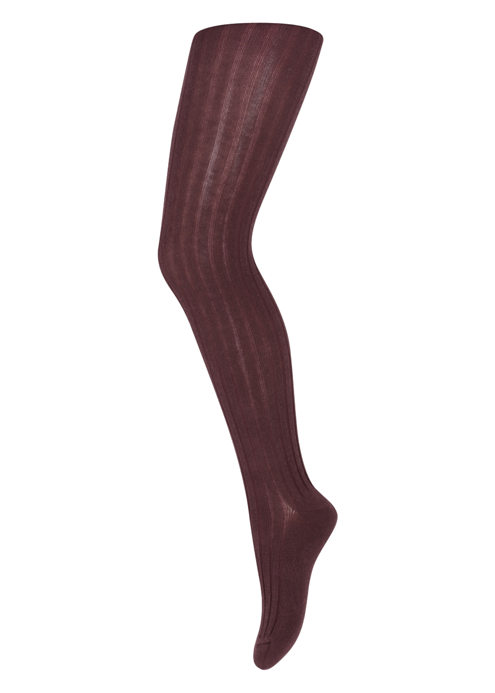 MP Denmark Cotton rib tights – Grape Skin