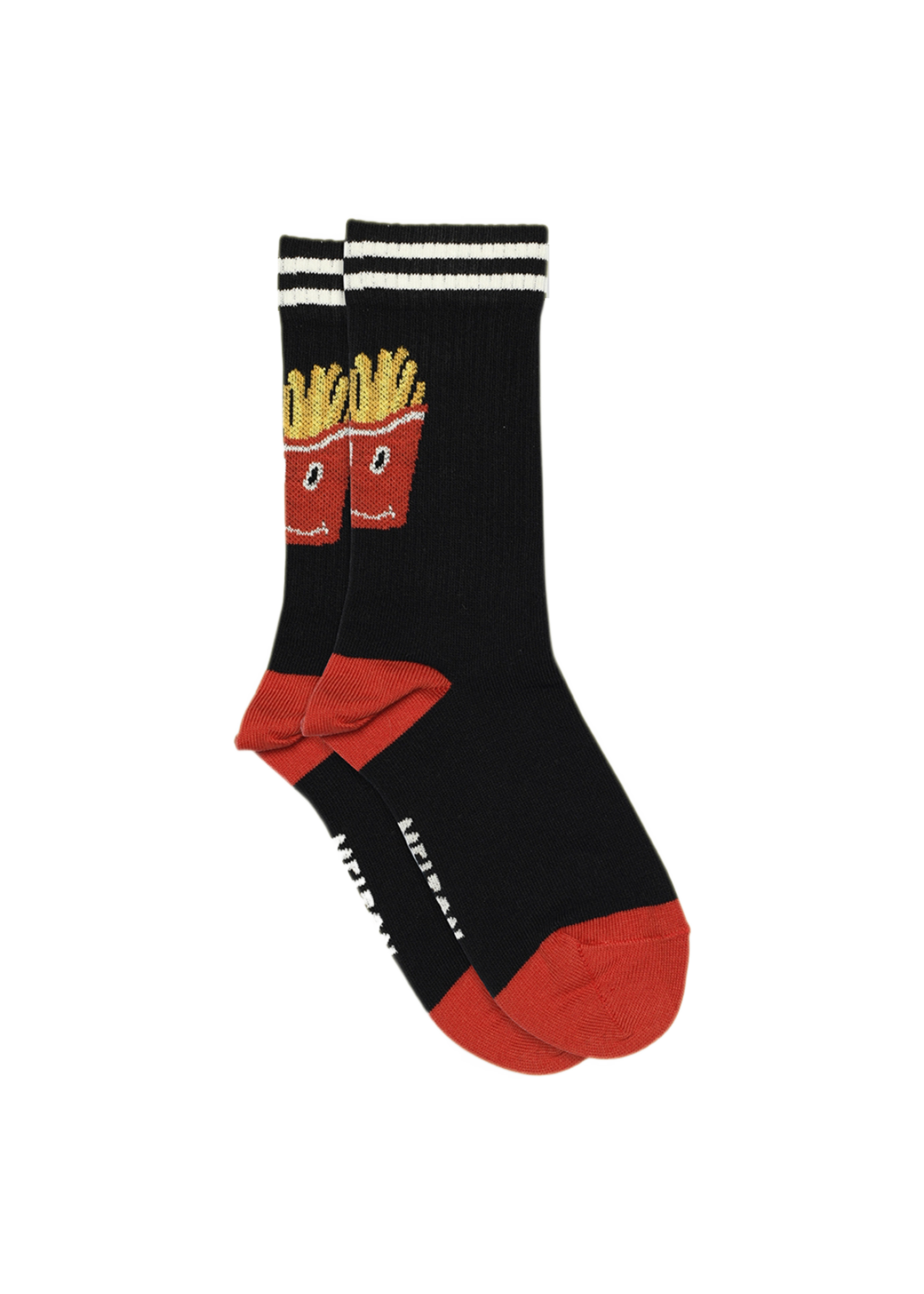 MP Denmark French fries socks | Black