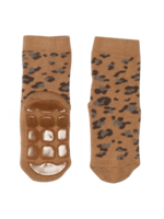 MP Denmark Leopard anti slip socks | Biscuit