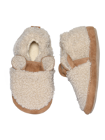 MP Denmark Fuzzy teddy slippers | Oxford tan