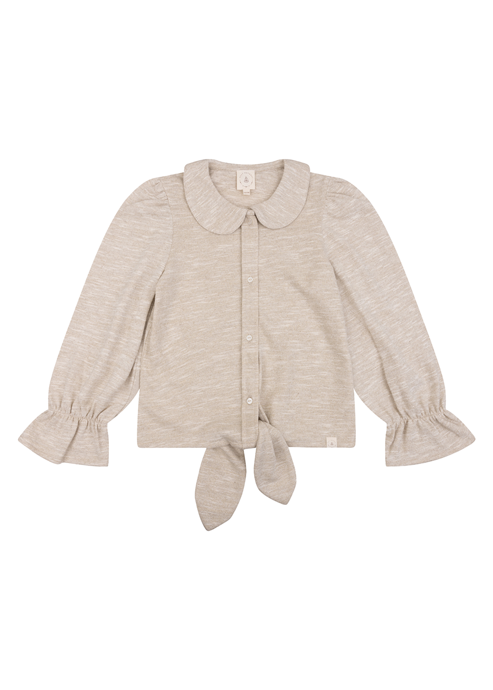 Navy Natural Faye Blouse | Zand Glitter