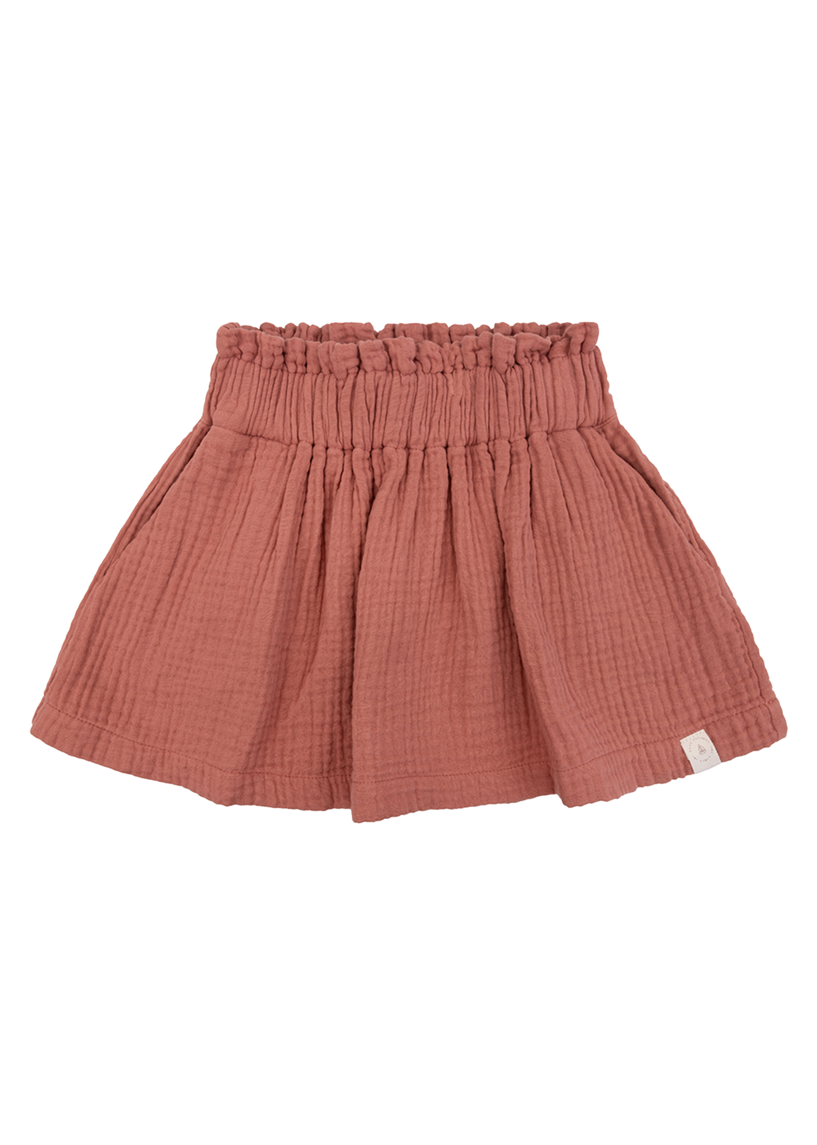 Navy Natural Noe Skirt | Brick Mousseline