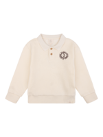 Navy Natural George Sweater | Crème